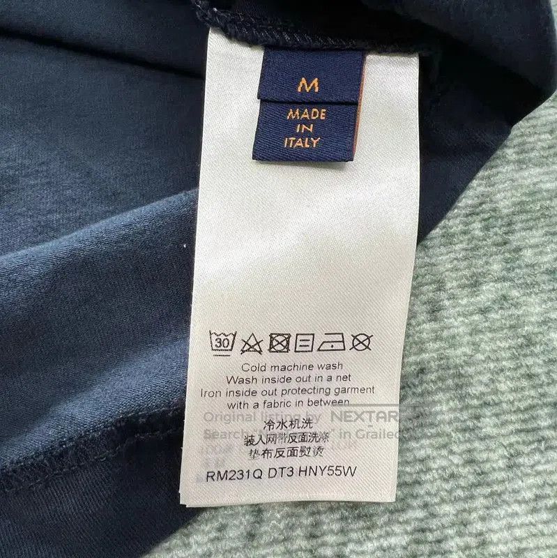 Louis Vuitton Louis Vuitton Summer Dark Blue Logo T-Shirt . Size US M / EU 48-50 / 2 - 3 Thumbnail