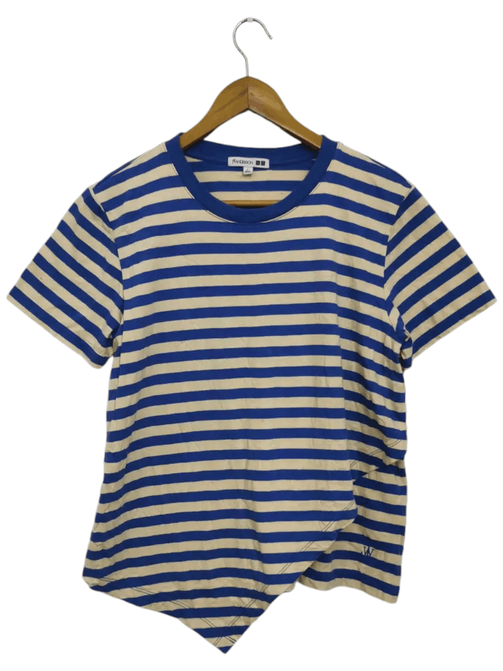 JW Anderson × Uniqlo JW Anderson X Uniqlo Stripe Ruffle Shirt Size L / US 10 / IT 46 - 1 Thumbnail