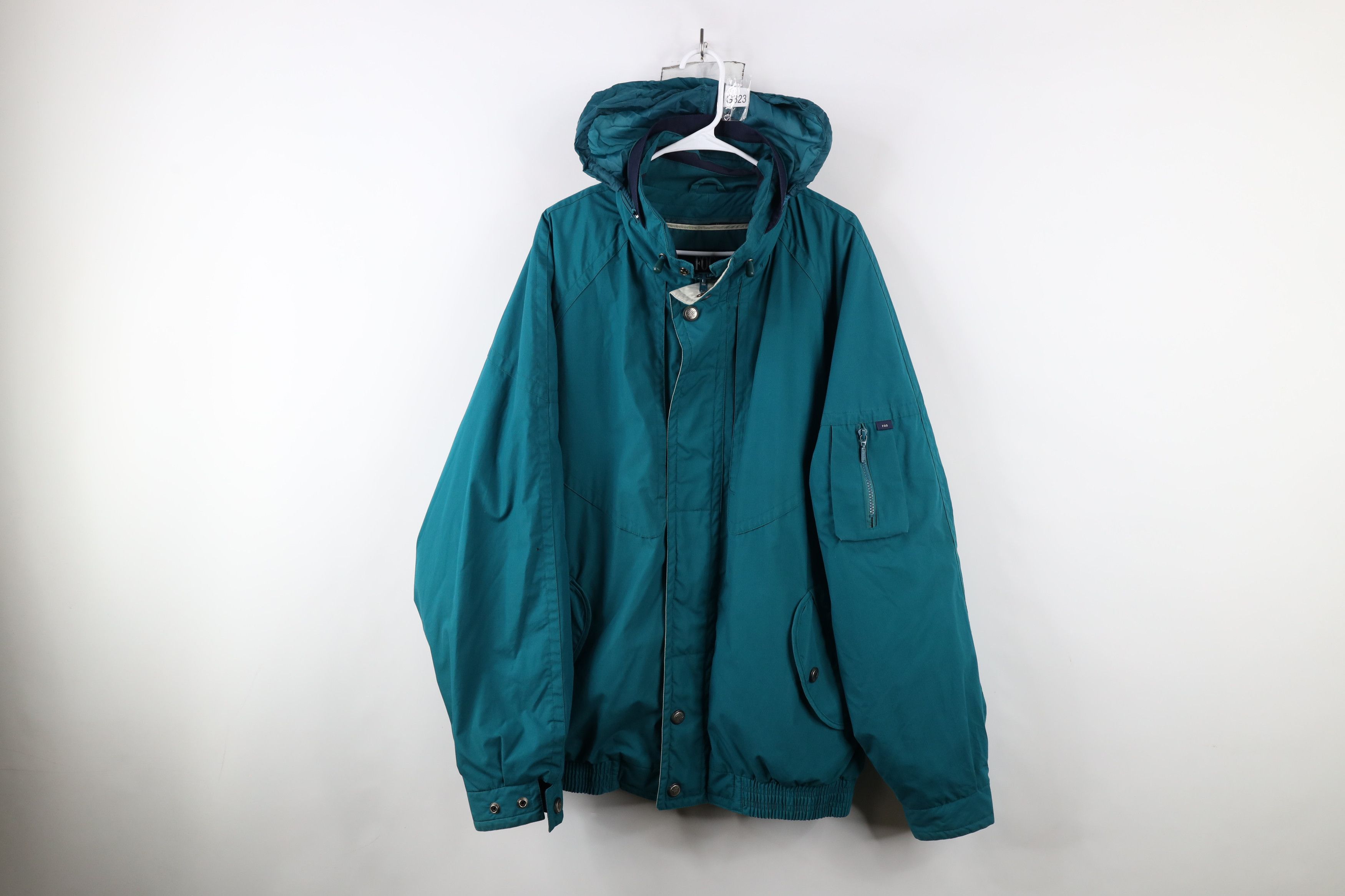 Vintage Vintage 90s Streetwear Hooded Sailing Windbreaker Jacket Size US XL / EU 56 / 4 - 1 Thumbnail