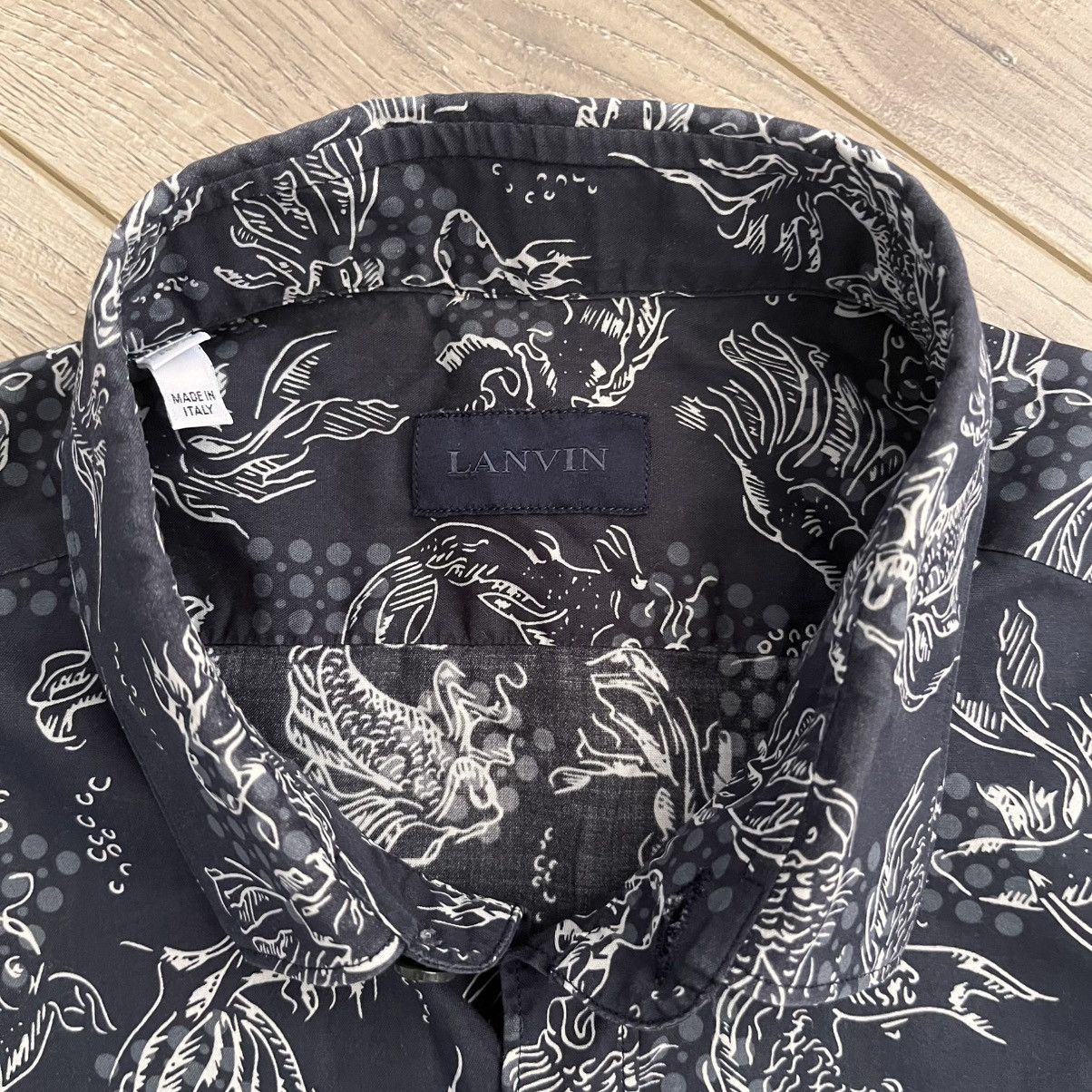 Lanvin Lanvin Koi Carp Hawaiian Short Sleeve Shirt Size US M / EU 48-50 / 2 - 3 Thumbnail