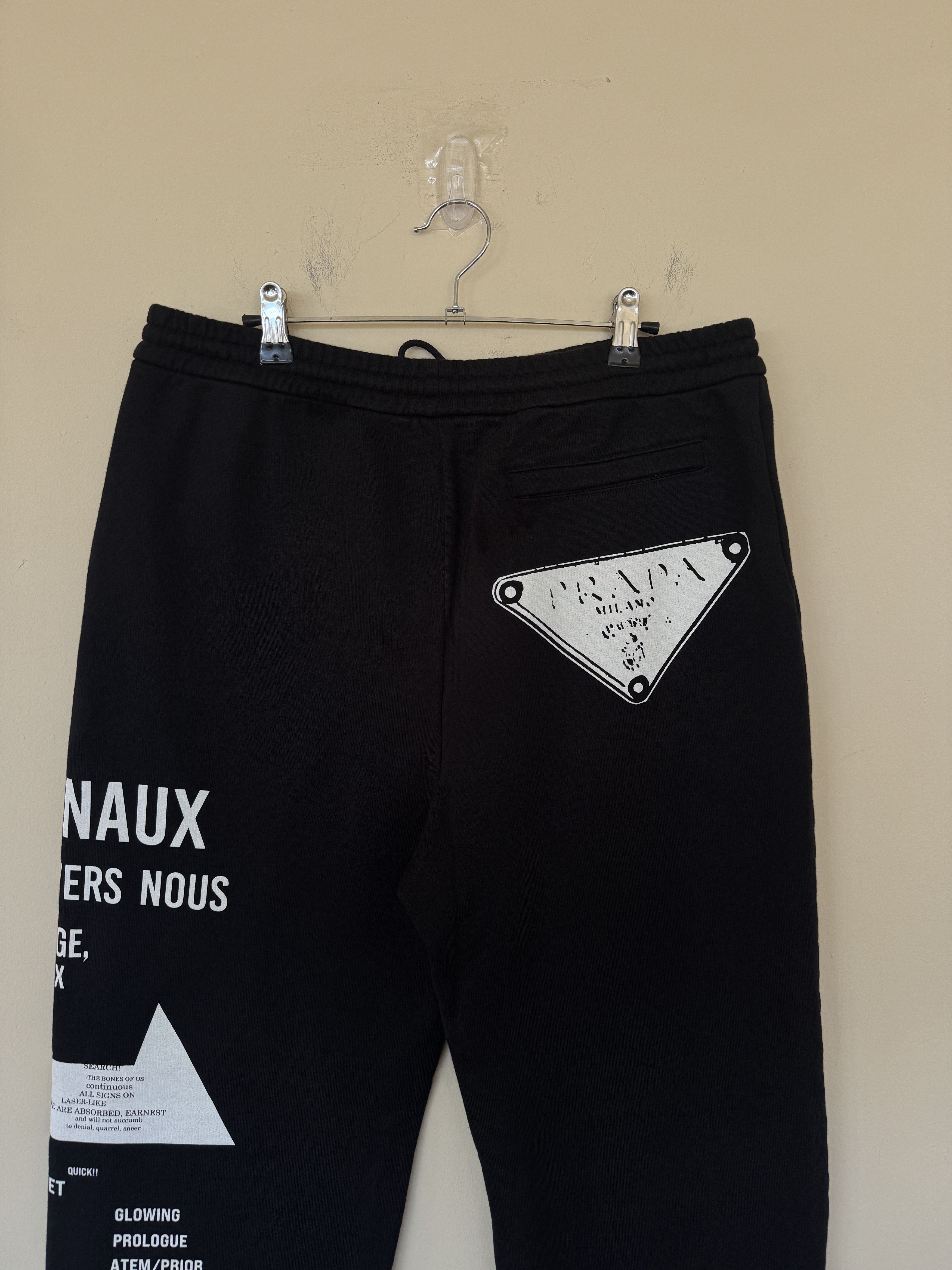 Prada Prada Raf Simons Signaux Sweatpants NWT Size US 34 / EU 50 - 6 Thumbnail