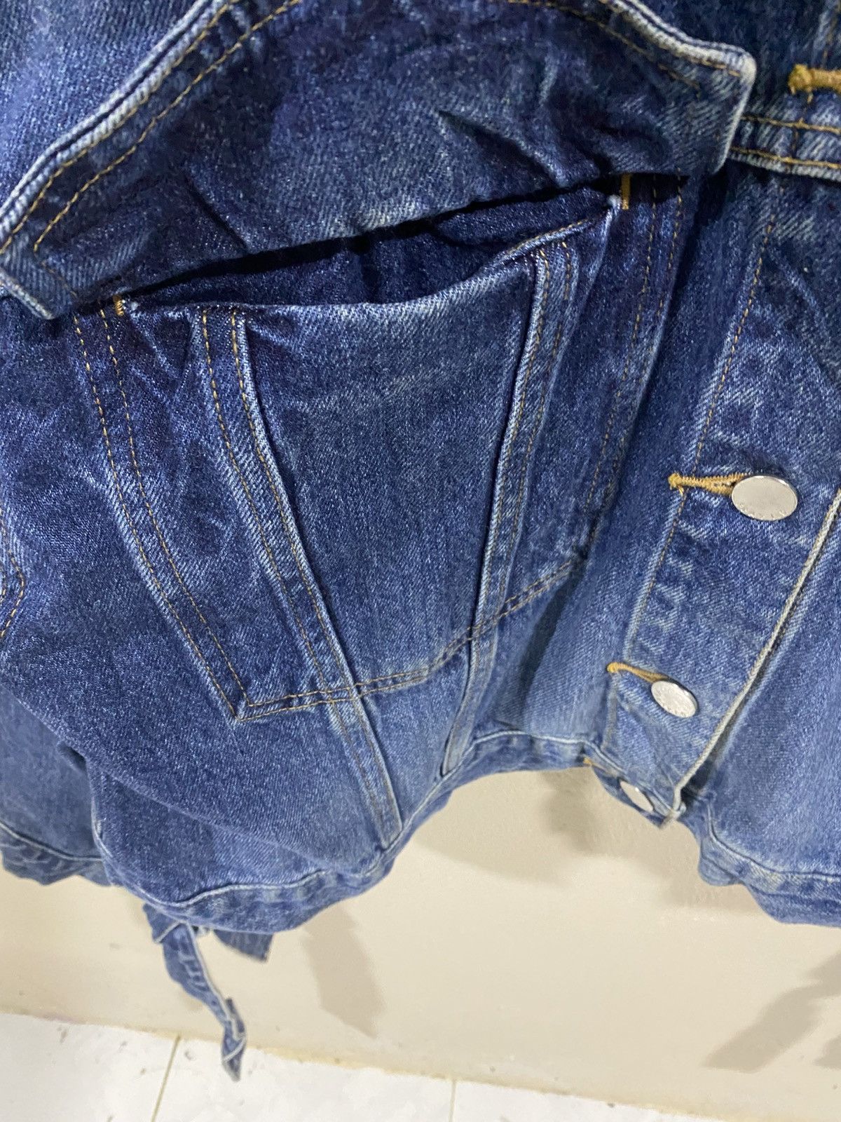 Japanese Brand Fray ID Denim Jacket Size M / US 6-8 / IT 42-44 - 6 Thumbnail