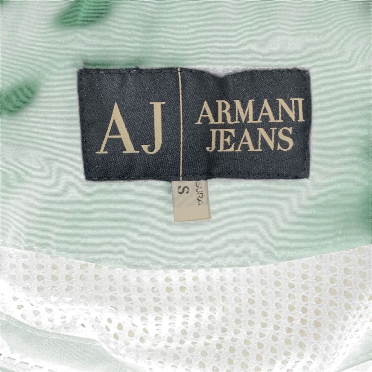 Armani × Designer × Japanese Brand AJ Armani Jeans Designer CasualWear Streetwear Windbreaker Size US L / EU 52-54 / 3 - 10 Thumbnail