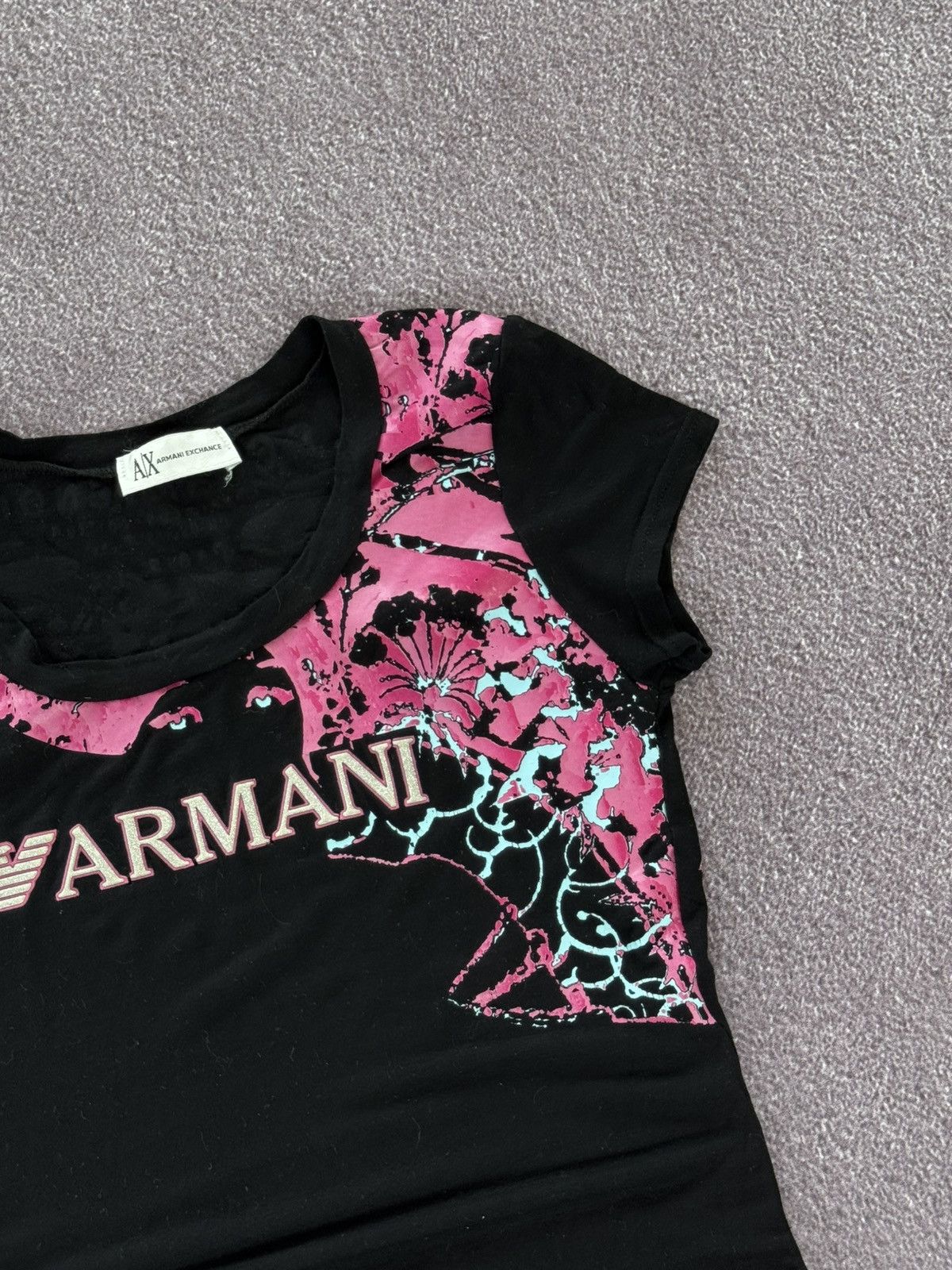 Armani Armani Exchange Y2K Multicolour 00s Tank Top Size M / US 6-8 / IT 42-44 - 5 Thumbnail