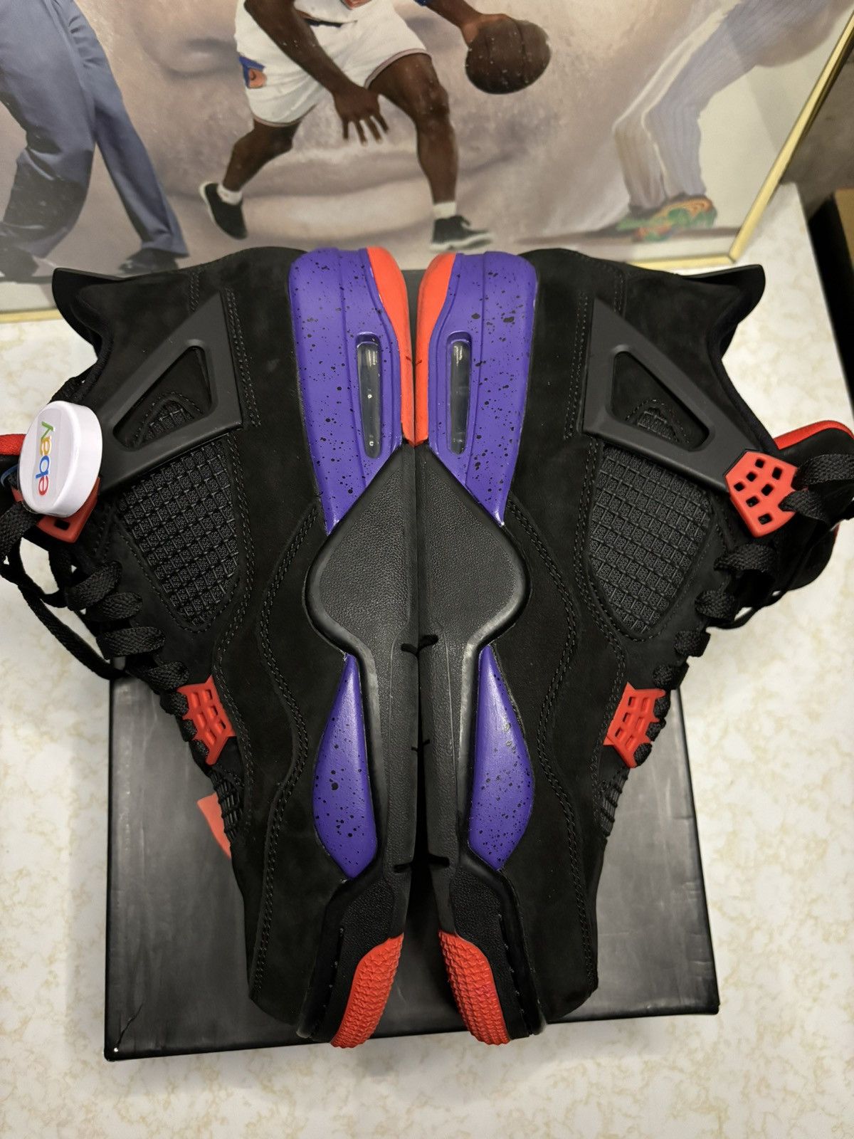Jordan Brand Air Jordan 4 Retro Raptor Size US 10.5 / EU 43-44 - 4 Thumbnail