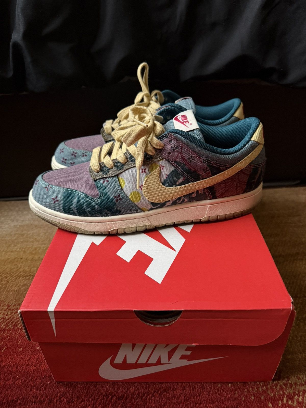 Nike Nike Dunk Low SP Community Garden Size US 9 / EU 42 - 7 Thumbnail