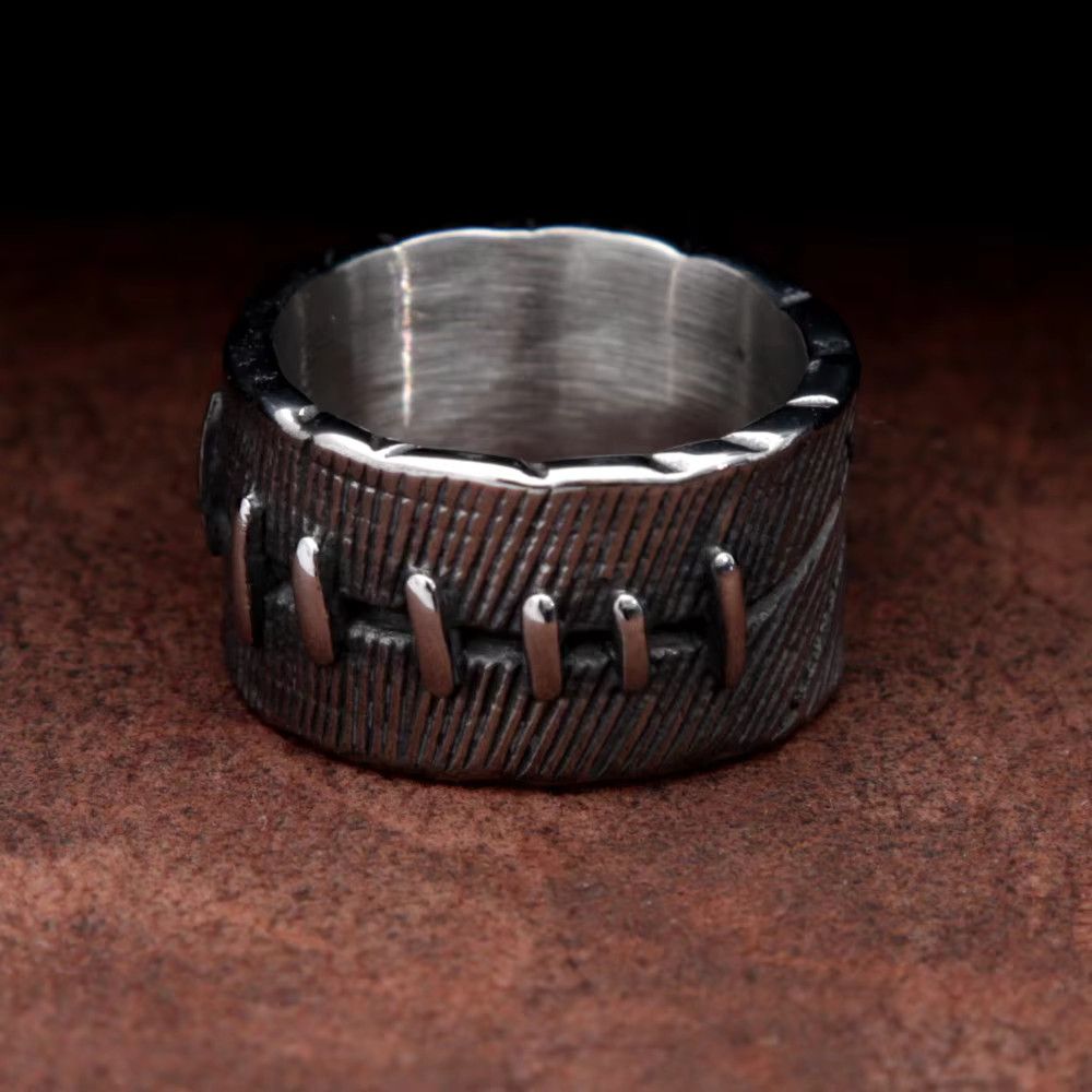 Jewelry Creative Chimeric Suture Rings Simple Jewelry Size ONE SIZE - 3 Thumbnail