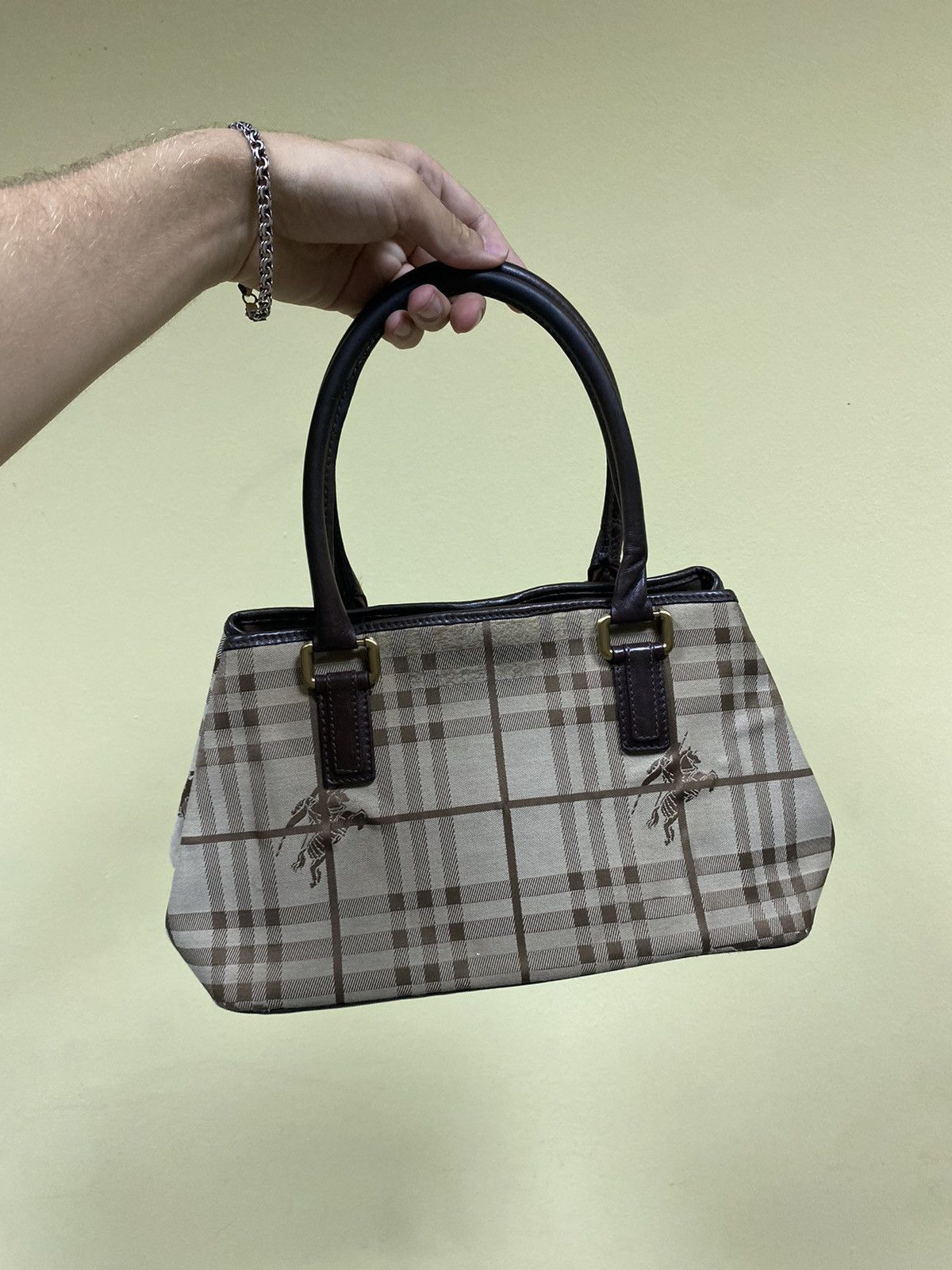 Burberry Burberry London bag nova check with dust bag Size ONE SIZE - 3 Thumbnail