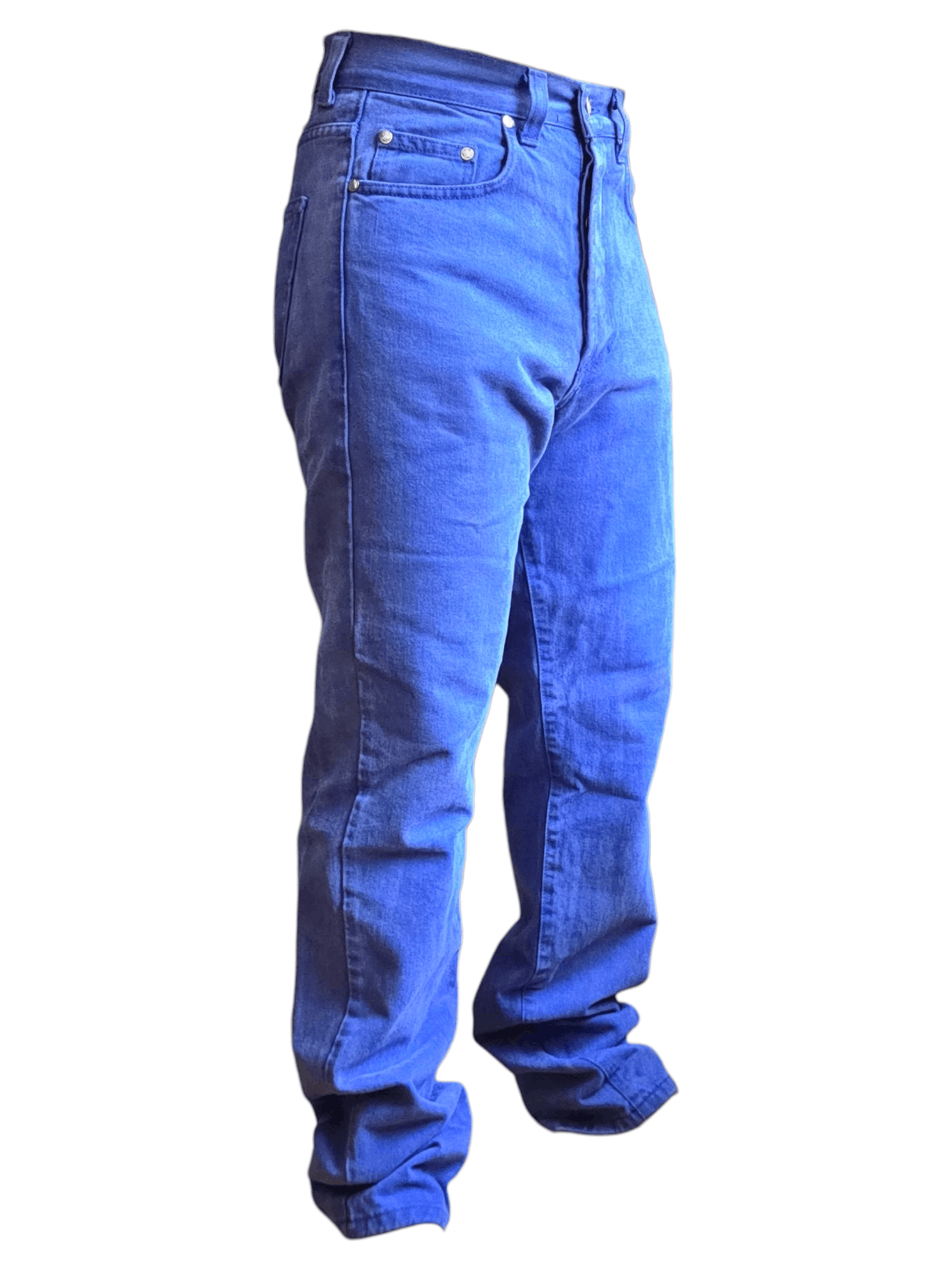 Versace Jeans Couture Y2K Vintage Versace Jeans Couture Deep Cornflower Blue Denim Size US 30 / EU 46 - 1 Thumbnail