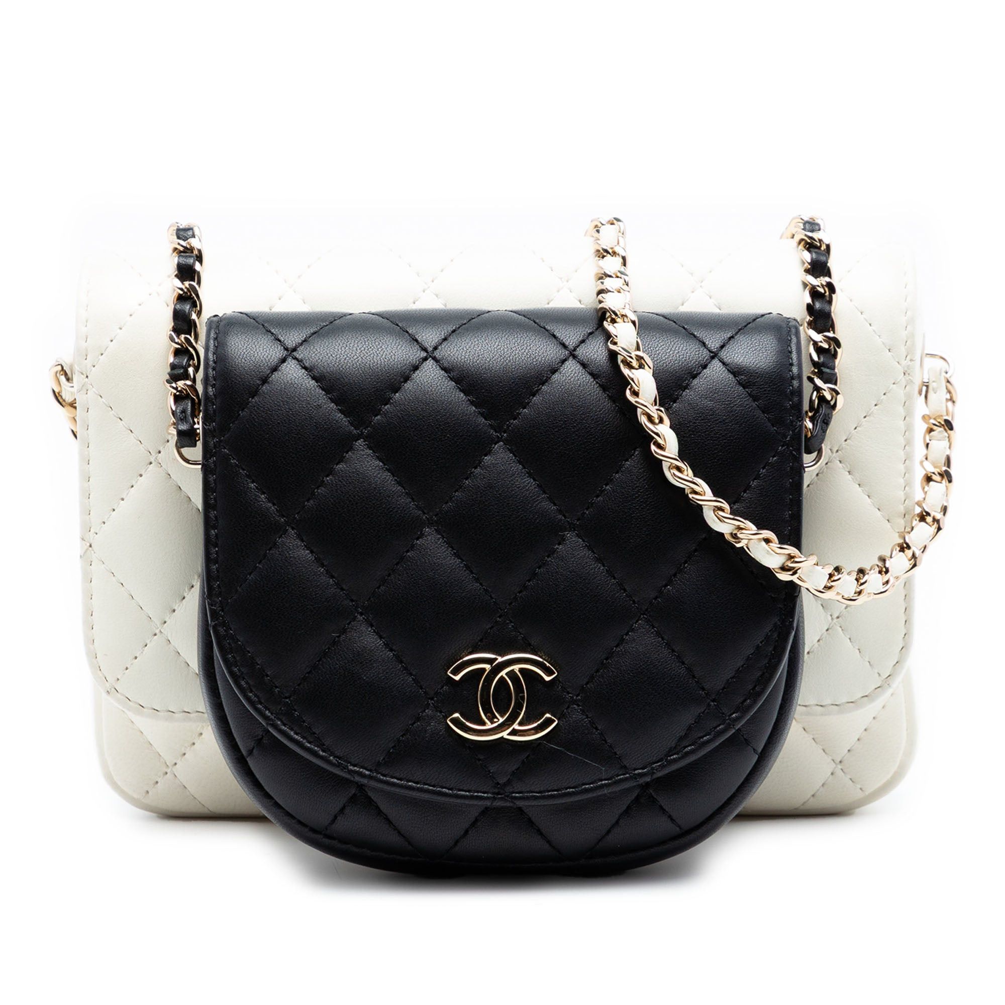 Chanel CC Quilted Lambskin Side Packs Flap Size ONE SIZE - 1 Thumbnail