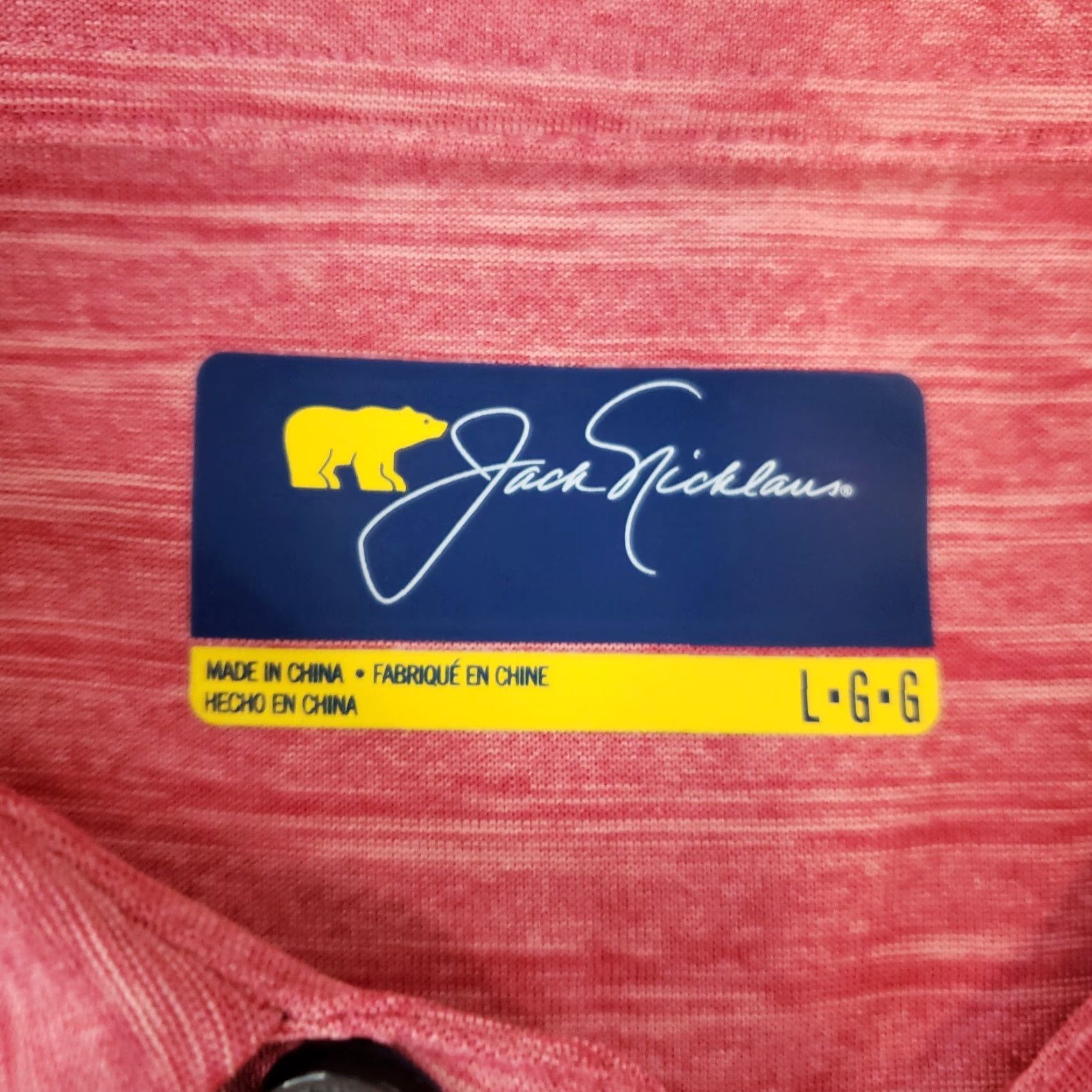 Vintage Nike Jack Nicklaus Polo Shirt Mens L Red Short Sleeve Golf Casual Outdoors Size US L / EU 52-54 / 3 - 5 Thumbnail