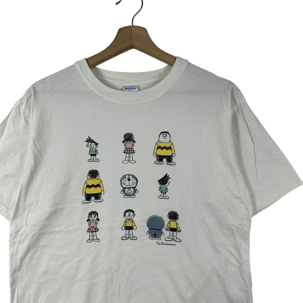 Vintage I’M DORAEMON NOBITA & FRIENDS Movie AnimeTee Shirt Top Size L / US 10 / IT 46 - 4 Thumbnail