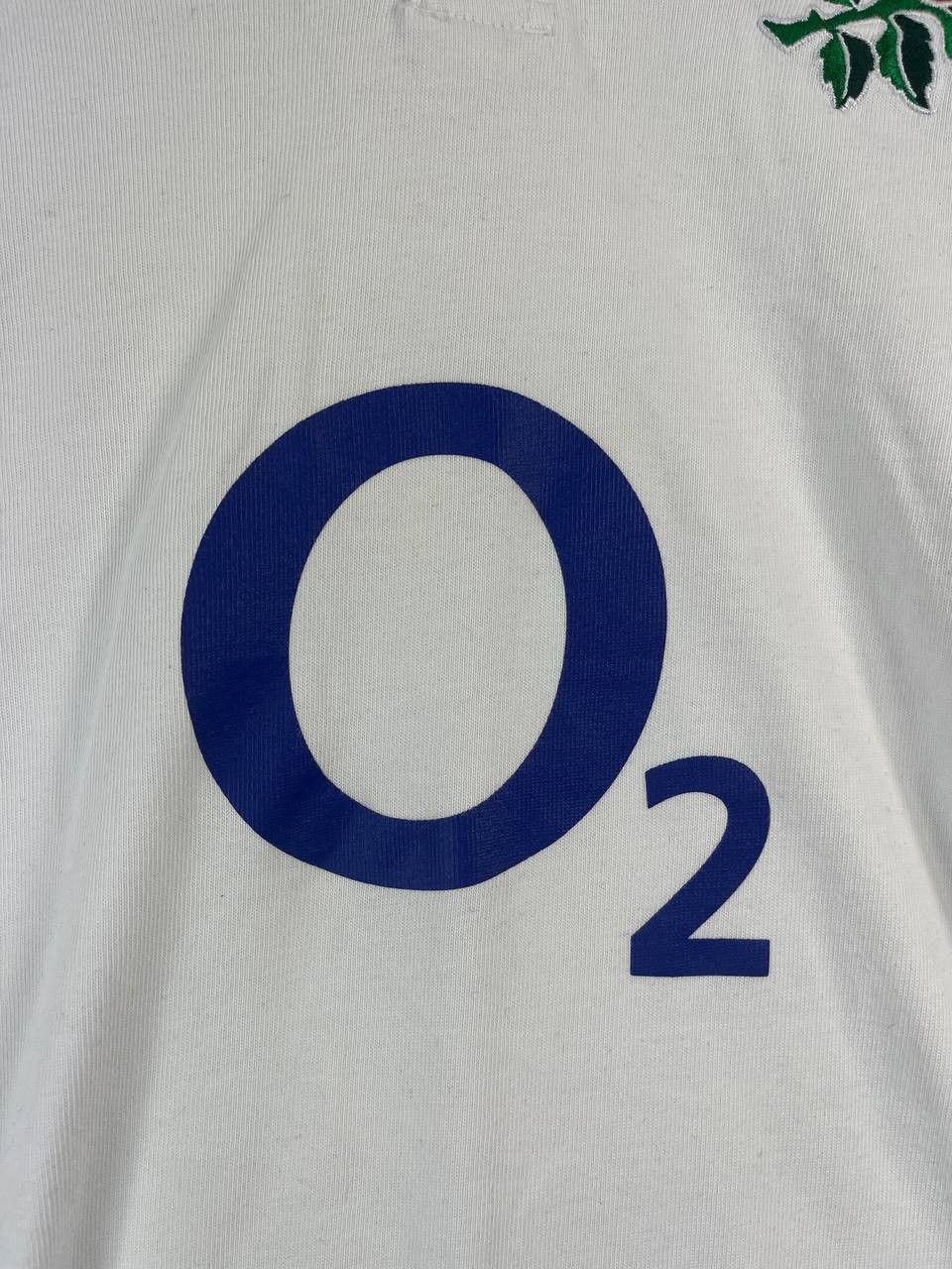 Nike Nike England Rugby Shirt Long Sleeve O2 Sponsor White Sz XL Size US XL / EU 56 / 4 - 2 Thumbnail