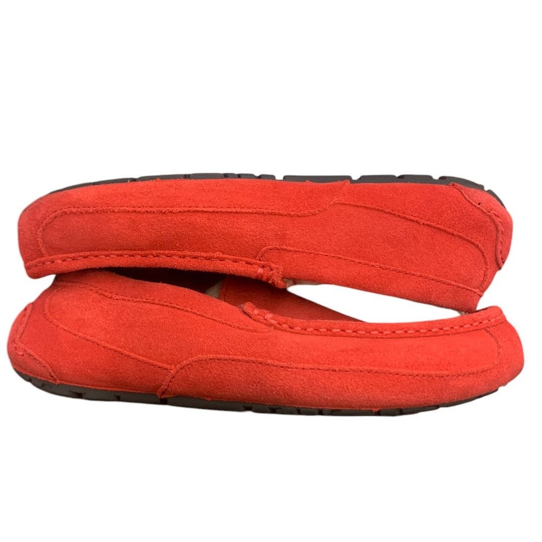 Ugg UGG Australia Men's Ascot Slippers Samba Red Shoe Suede SZ 9 Size US 9 / EU 42 - 2 Thumbnail