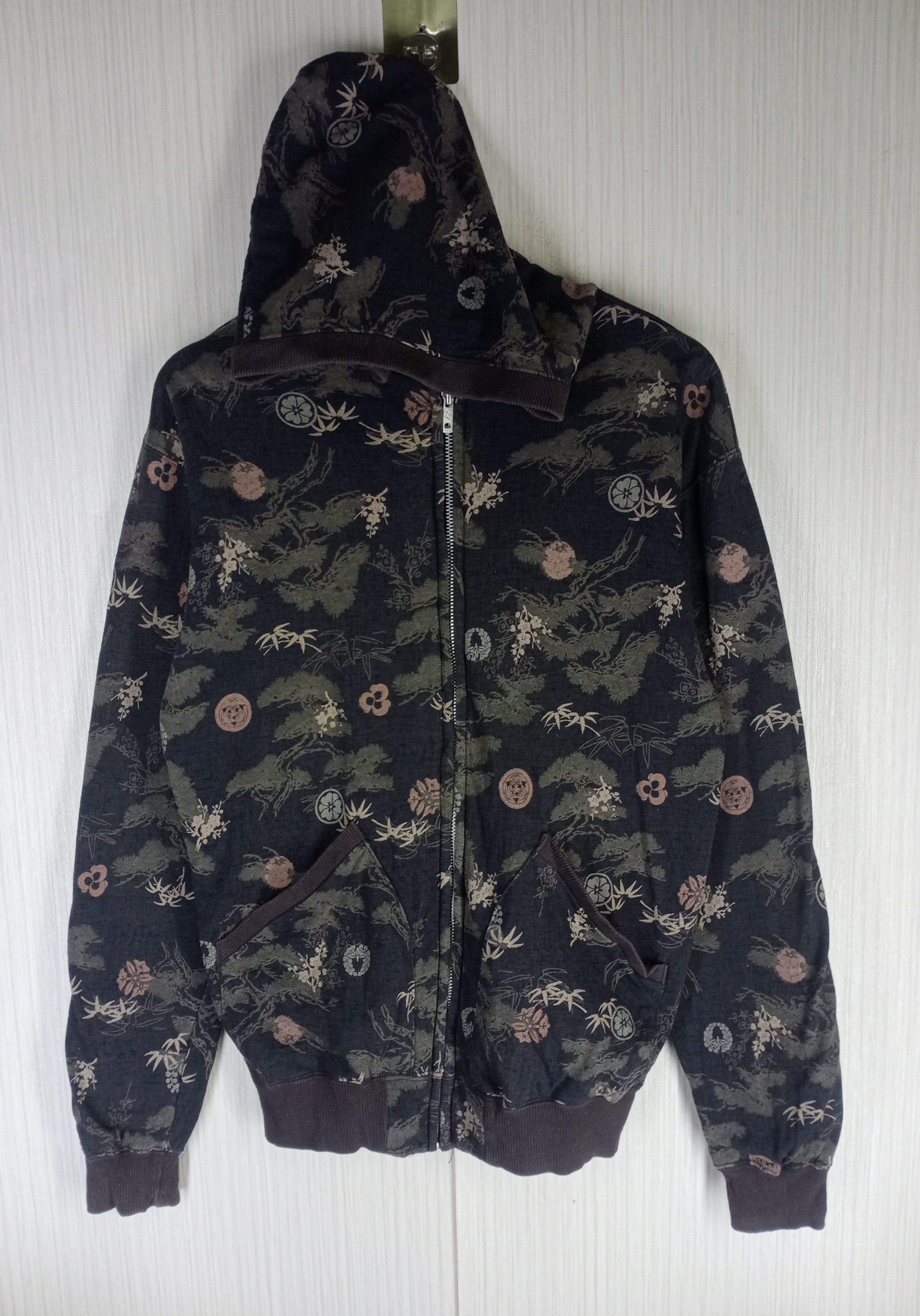 Dry Bones Rare Dry Bones Full print Zip Up Hoodie Size US M / EU 48-50 / 2 - 1 Thumbnail