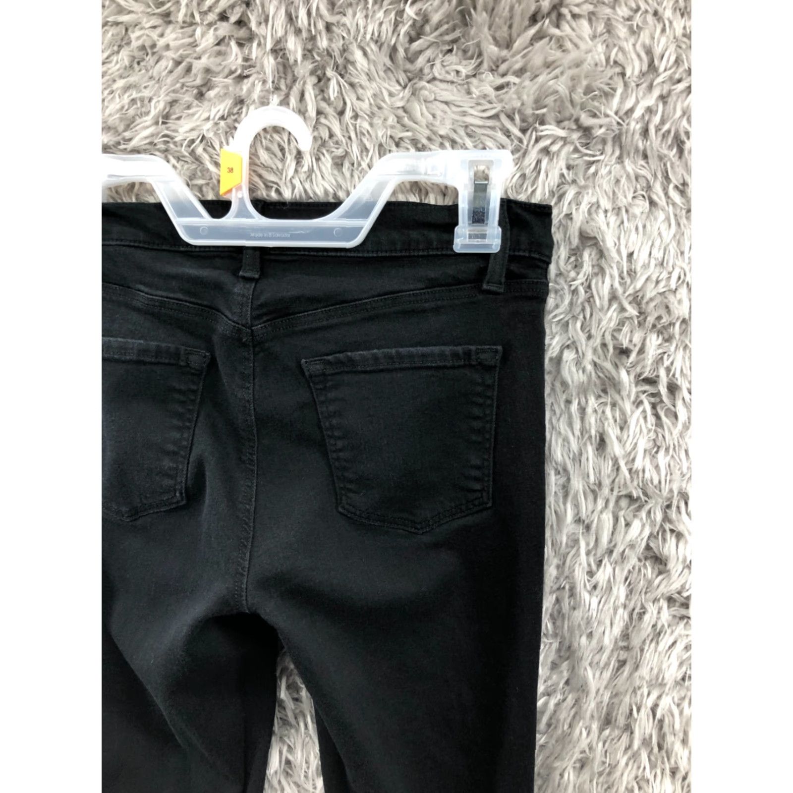 J Brand J Brand Skinny Jeans Size 27 Womens Black Dark Wash Denim Mid Rise 5-Pocket Regular Inseam 29 in Jeans Womens Size 27" / US 4 / IT 40 - 6 Thumbnail