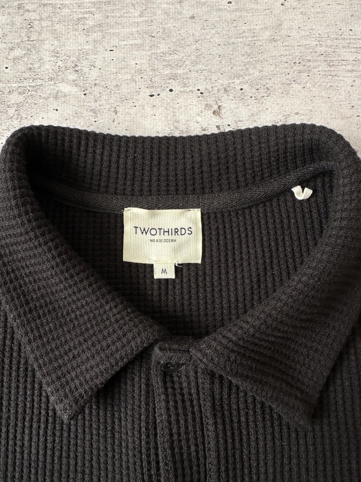 Other TWOTHIRDS Barcelona Waffle Textured Polo Organic Cotton M Size US M / EU 48-50 / 2 - 8 Thumbnail