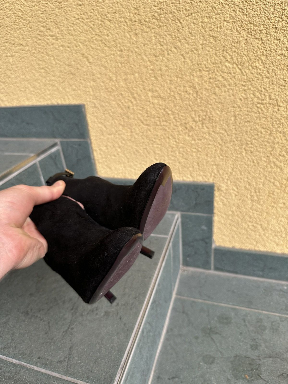 Gucci Gucci Heels Pumps Black Vintage Rare Luxury Shoes 36 US-5,5 Size US 5.5 / IT 35.5 - 15 Thumbnail