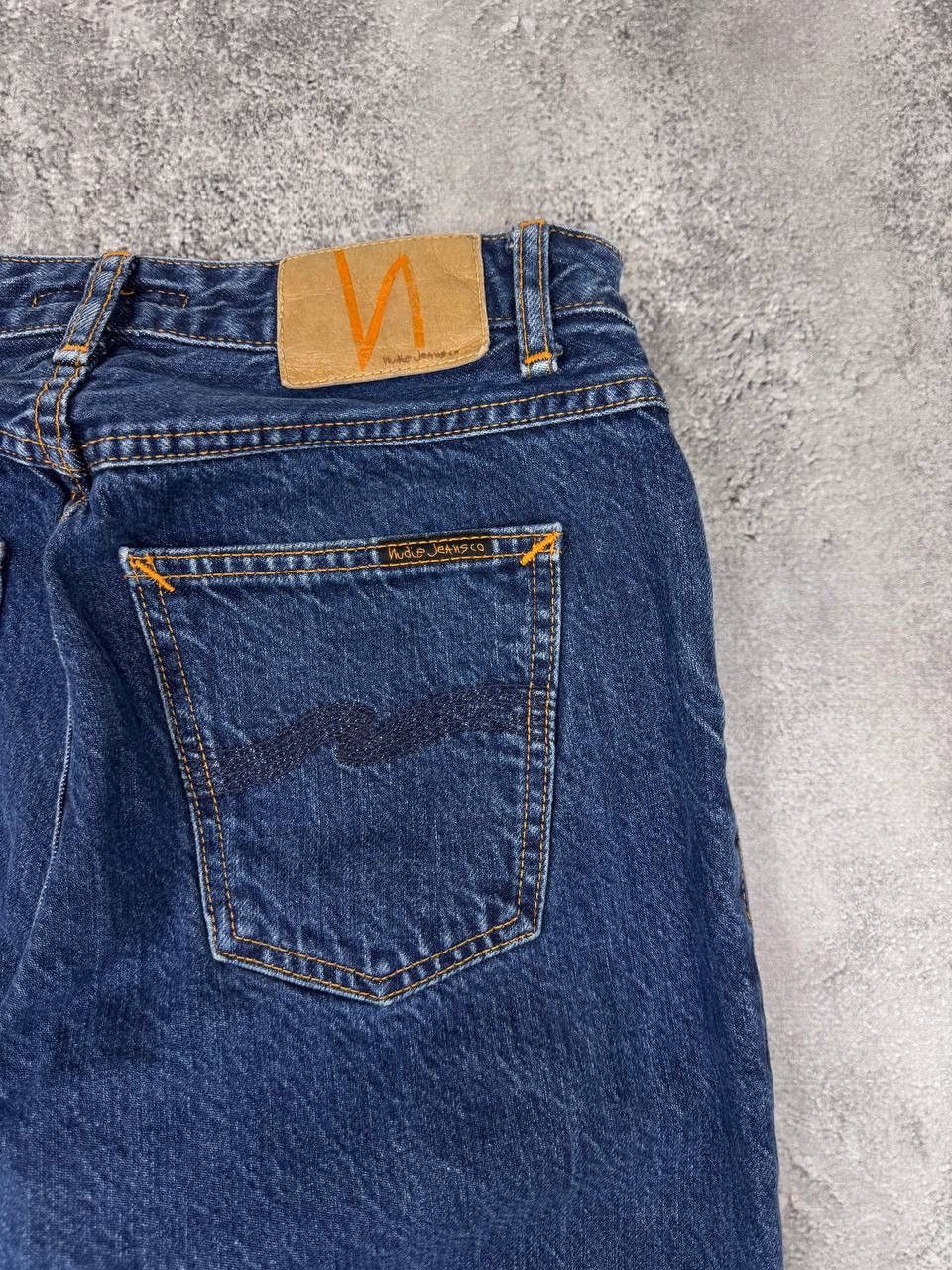 Nudie Jeans Nudie Jeans Co Men Blue Denim Jeans Pants Regular Fit Size28 Size US 28 / EU 44 - 3 Thumbnail