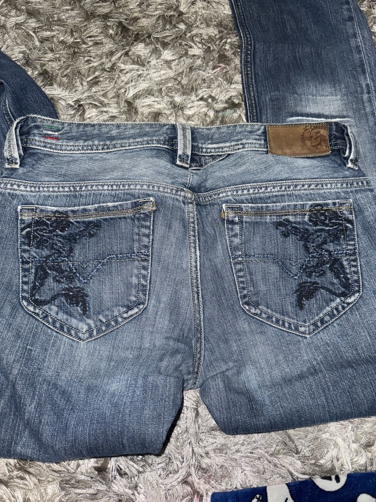Diesel Archive Ripped Diesel Jeans Size US 29 - 5 Thumbnail