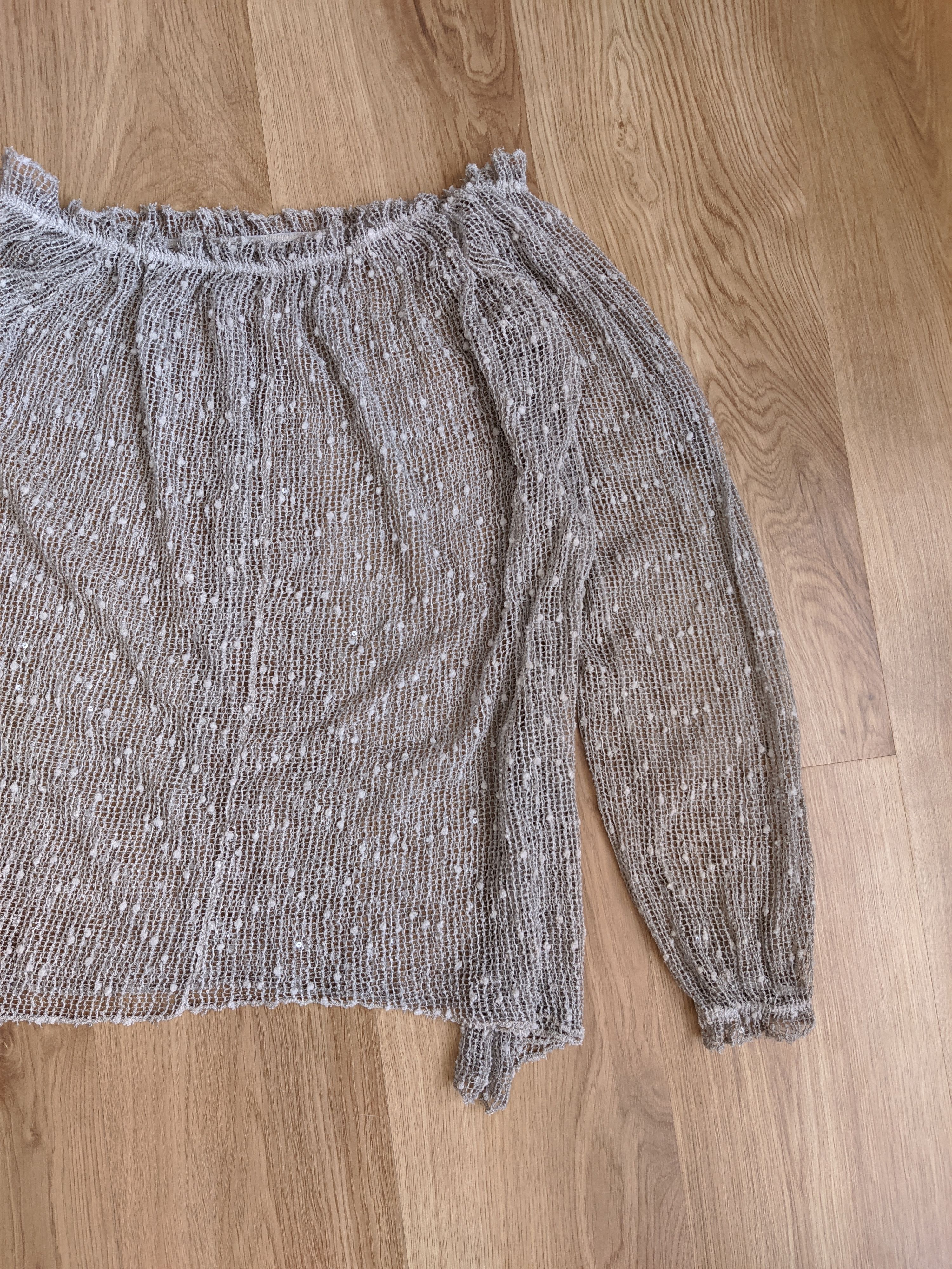 Vintage Vintage mesh long sleeve gothic y2k Size ONE SIZE - 5 Thumbnail