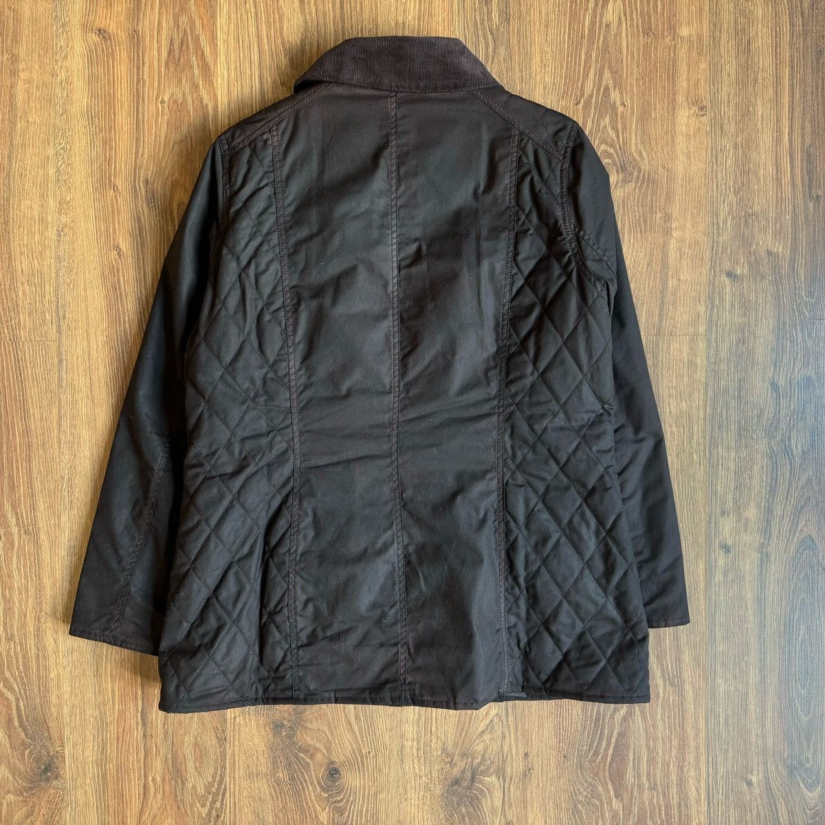Barbour Barbour Saley Waxed Wax Jacket Women’s Uk 16/Usa 12 Brown Size XL / US 12-14 / IT 48-50 - 6 Thumbnail