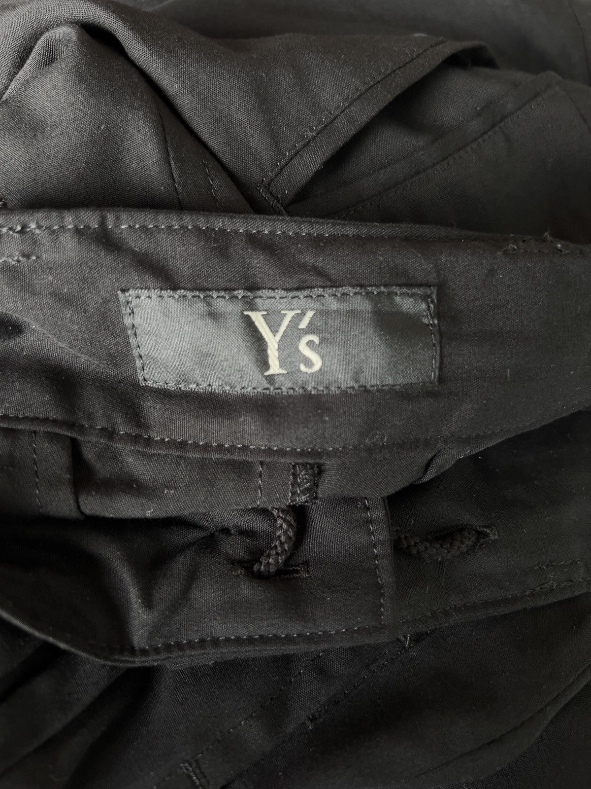 Yohji Yamamoto Y's Yohji Yamamoto - CELLULOSE WIDE PANTS Size US 30 / EU 46 - 8 Thumbnail