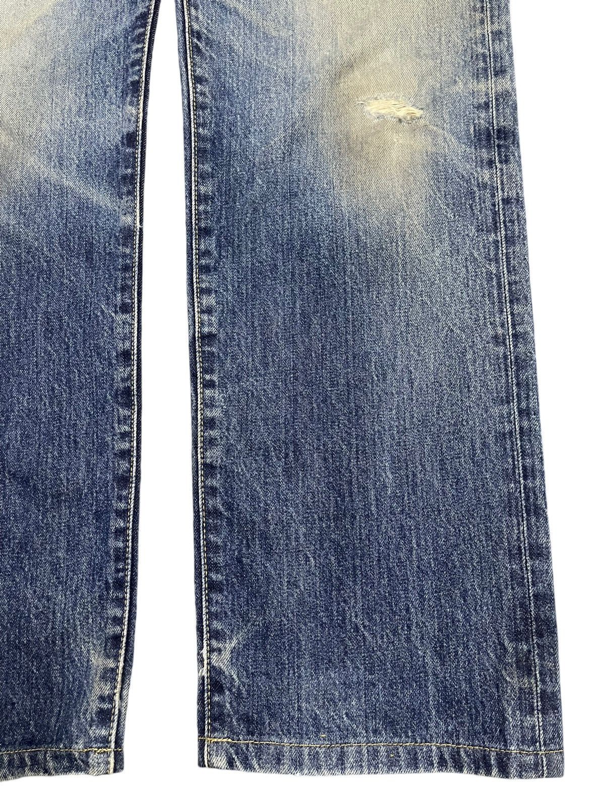 Uniqlo Vintage Japanese Uniqlo Blue Mud Wash Style Loose Jeans Size US 34 / EU 50 - 8 Thumbnail
