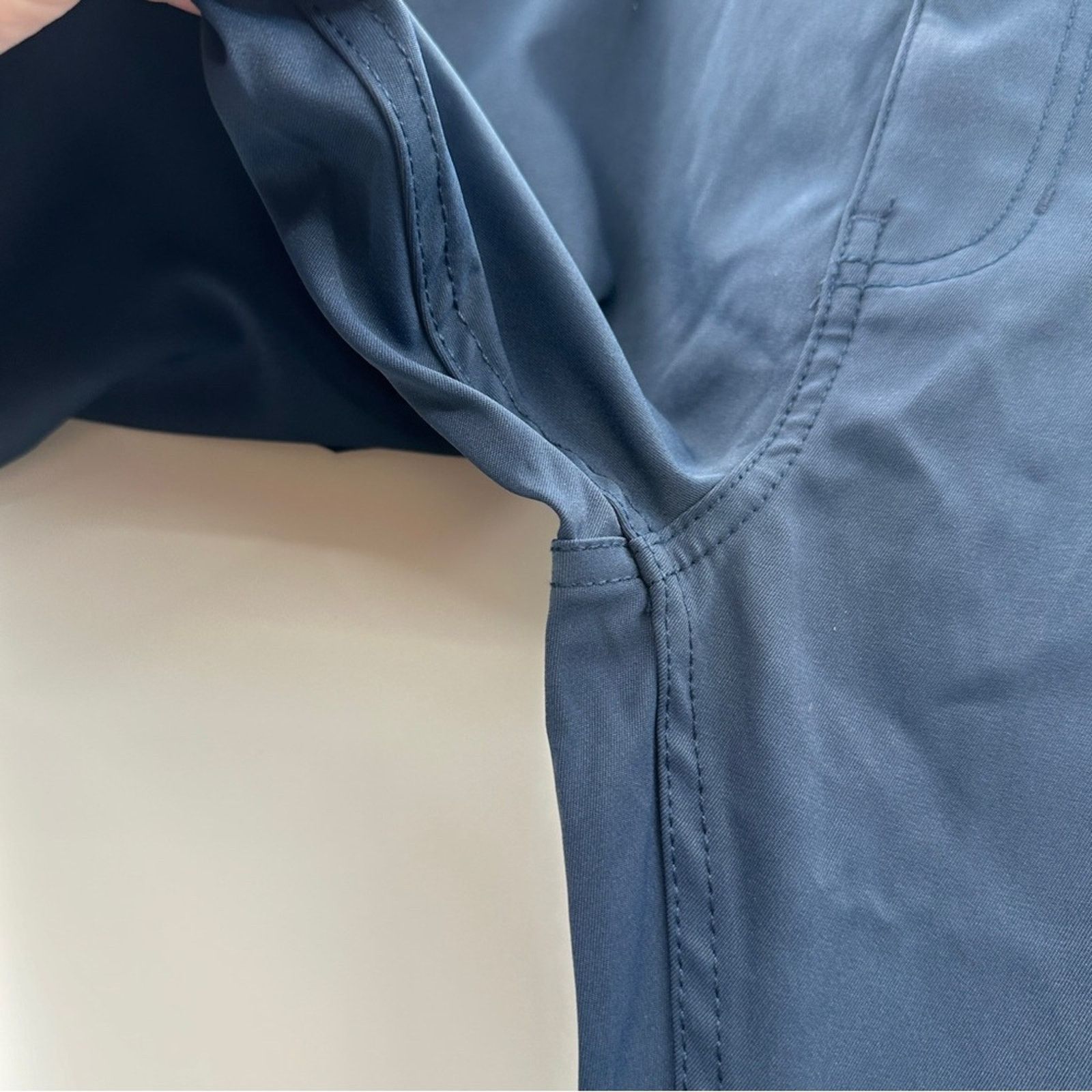 JACHS NY Jachs New York Navy Blue Slim Fit 5-Pocket Styling Pants Size US 38 / EU 54 - 4 Thumbnail