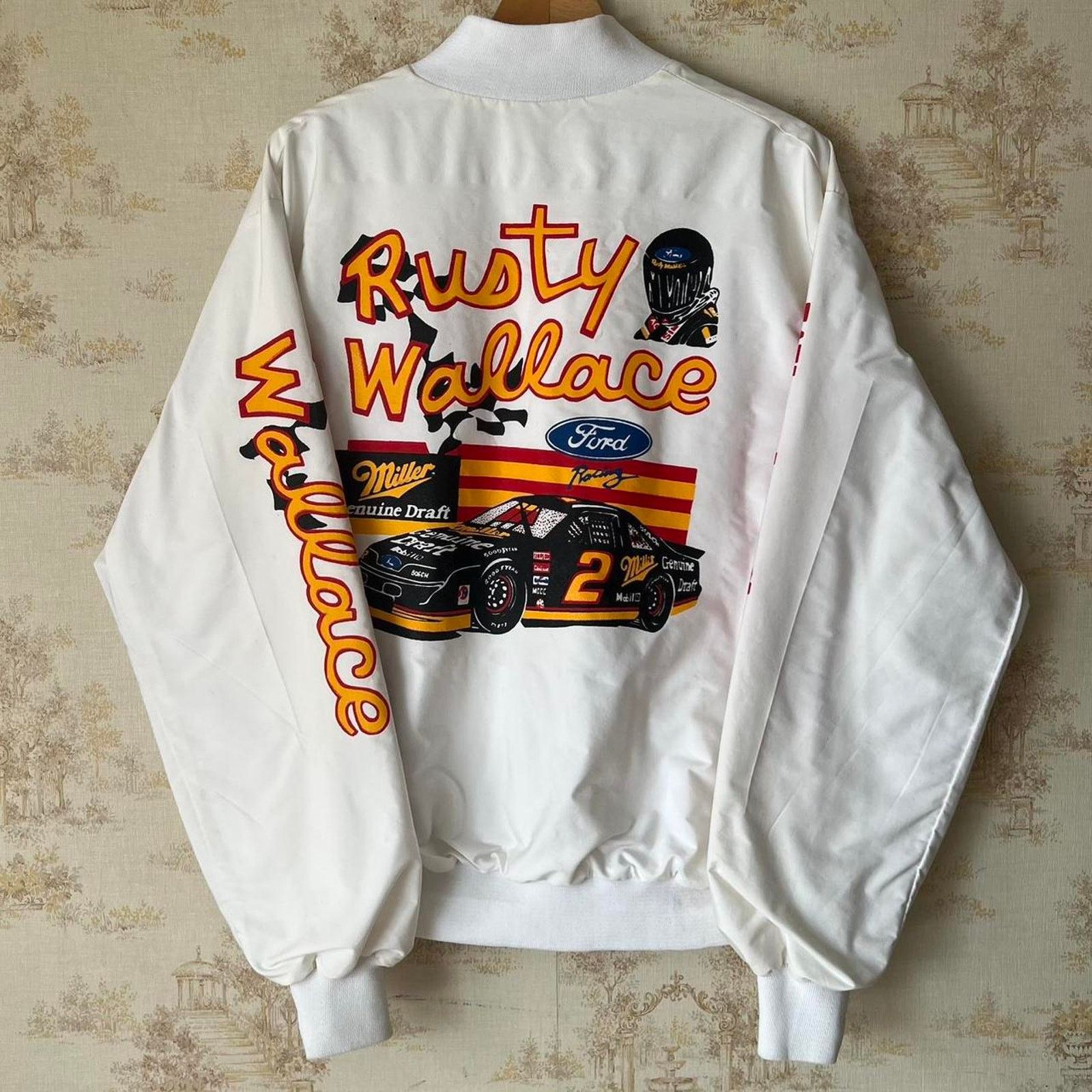 Other Vtg 1996 Rusty Wallace Miller NASCAR Jacket | USA Made | XL Size US XL / EU 56 / 4 - 1 Thumbnail