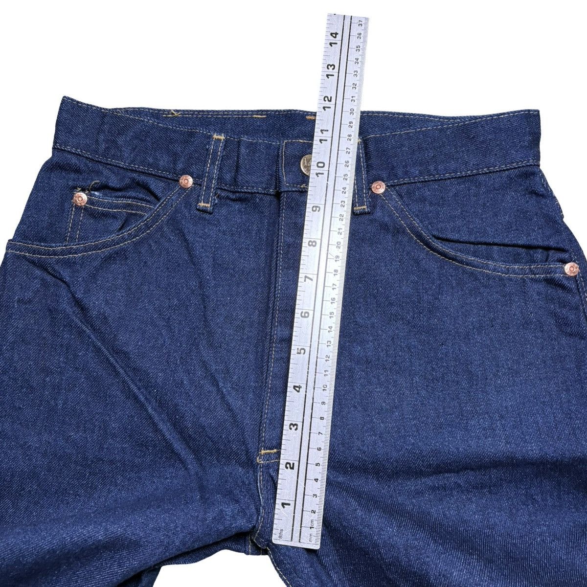 Lee Vintage Lee Riders Students Straight Denim Jeans 29X36 NWT Size US 29 - 5 Thumbnail
