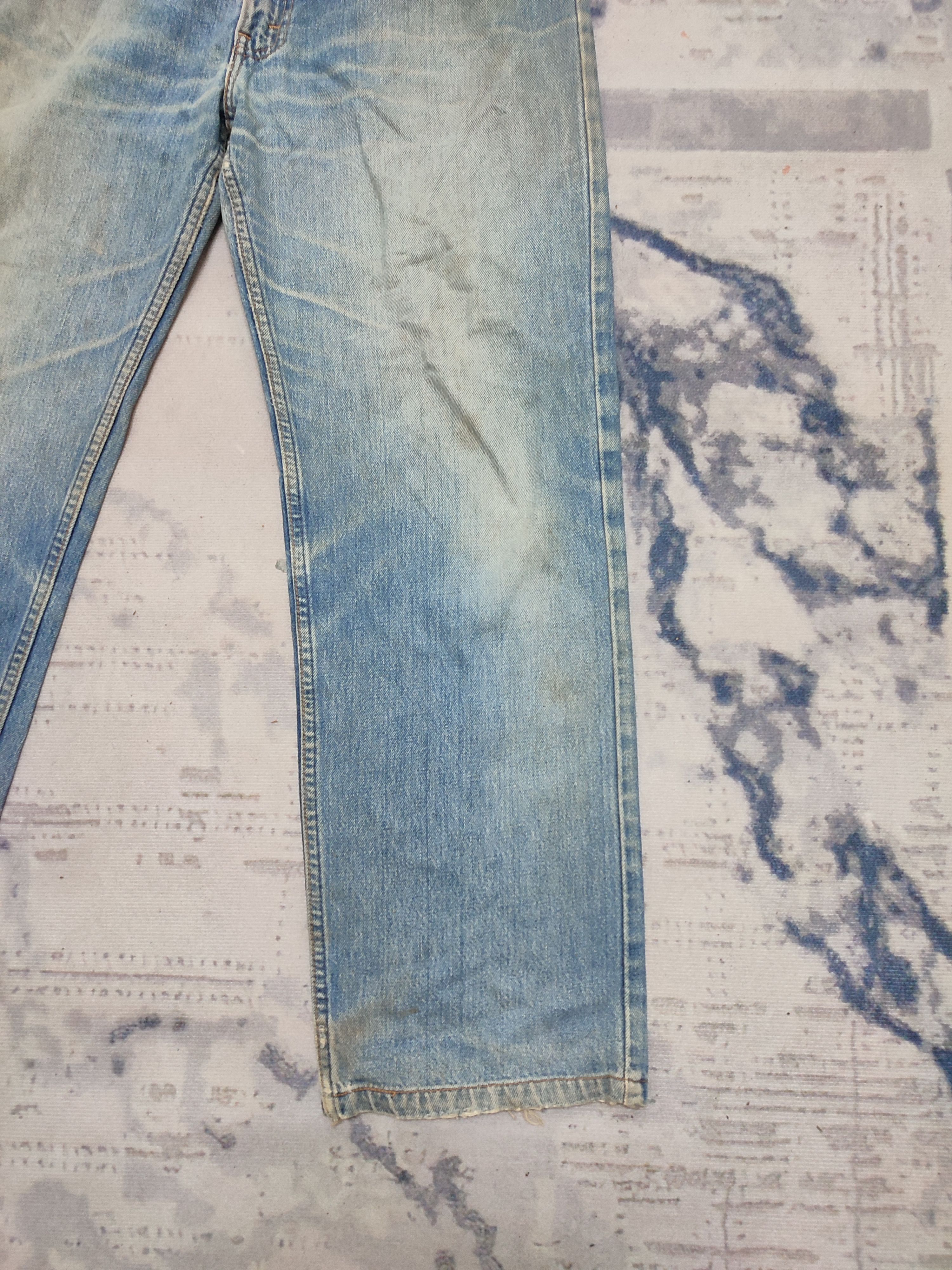 Levi's 90s Levi's Button 501 Distressed Denim Size US 36 / EU 52 - 4 Thumbnail