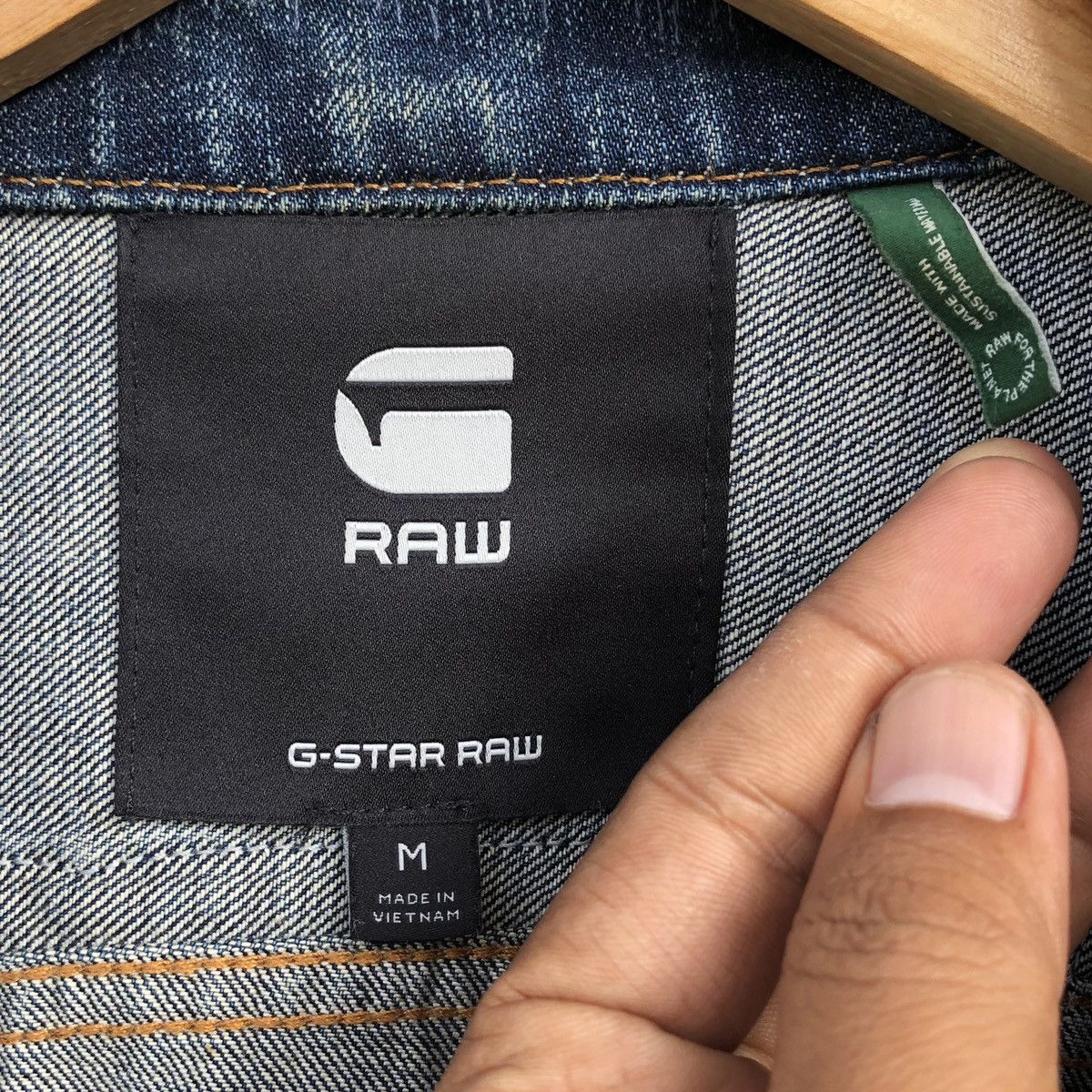 G-Star G-Star RAW 3301 Badges Slim Distressed Jacket Men Size US M / EU 48-50 / 2 - 16 Thumbnail