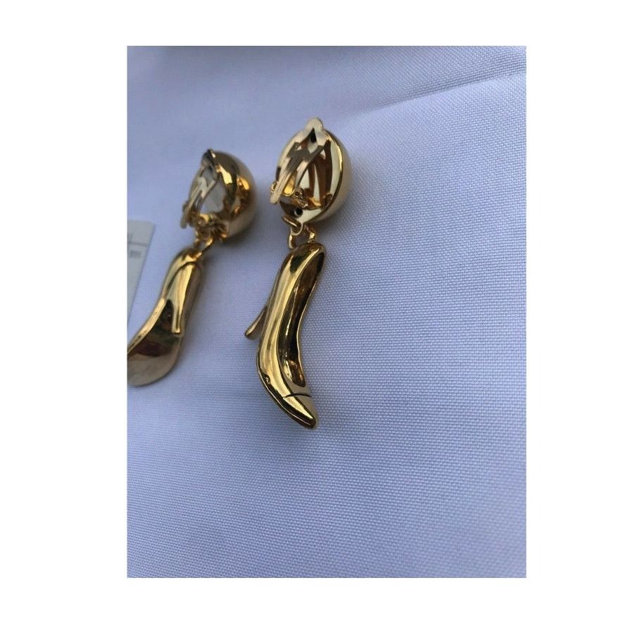 Moschino SS15 Moschino Couture Jeremy Scott Pumps Clip-On Earrings Size ONE SIZE - 6 Thumbnail