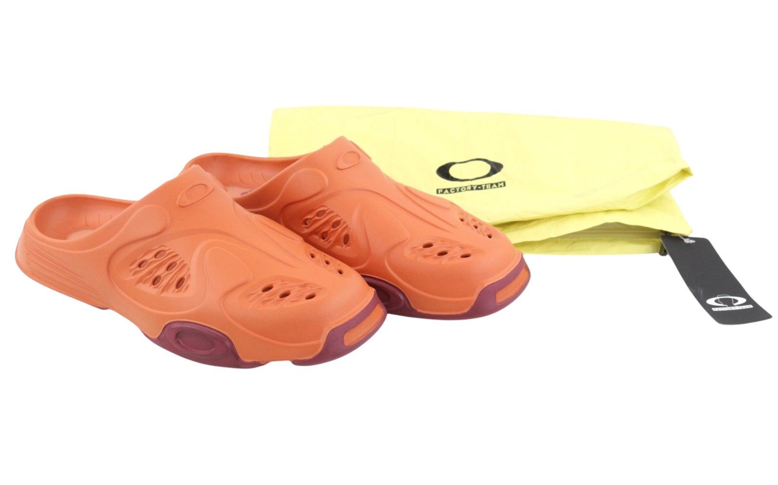 Brain Dead OAKLEY FACTORY PAGURO SLIDE EU43 Rust Slippers 90537 Size US 10 / EU 43 - 1 Thumbnail