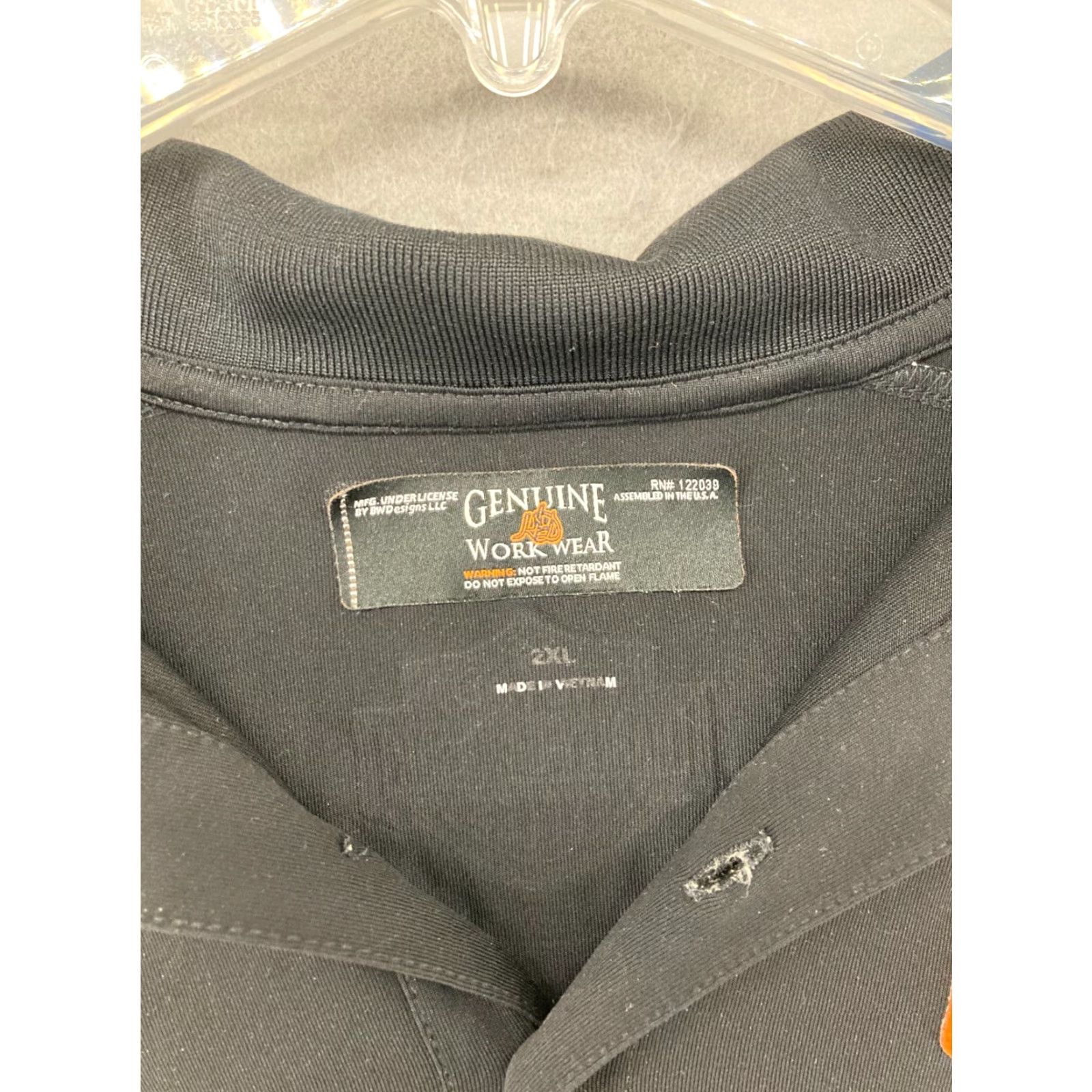 Harley Davidson HARLEY-DAVIDSON Polo Shirt Mens 2XL Black Cowboy Workwear Golf Racing Size US XXL / EU 58 / 5 - 7 Thumbnail