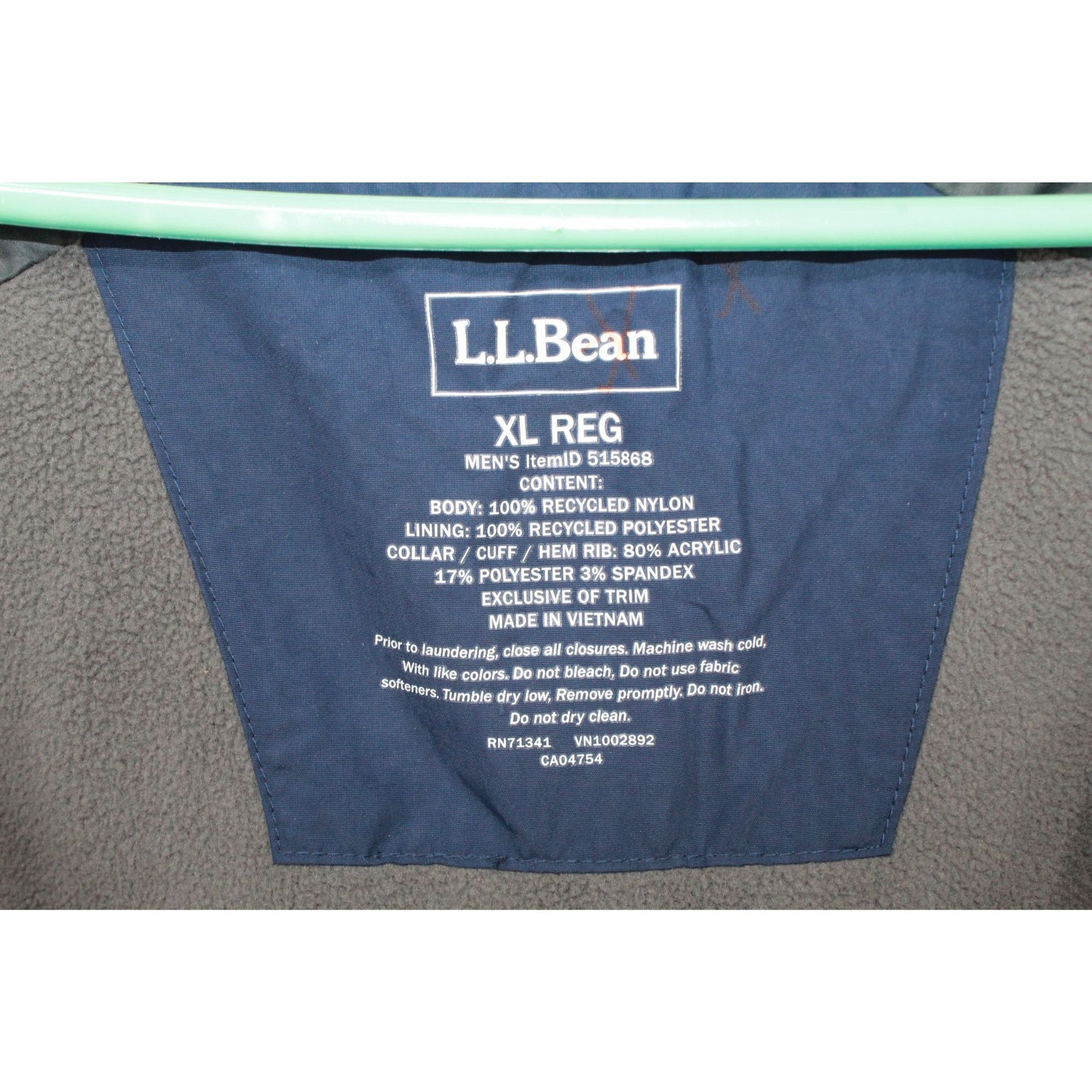 L.L. Bean LL Bean Men's 3 Season Bomber Jacket Nautical Navy Size XL Size US XL / EU 56 / 4 - 7 Thumbnail