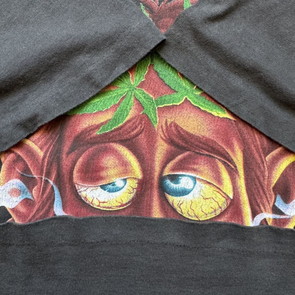 Vintage VTG 90s Mens M/L "HOLY SH*T JESUS WAS A HIPPY!" Stoner Tee Size US M / EU 48-50 / 2 - 3 Thumbnail