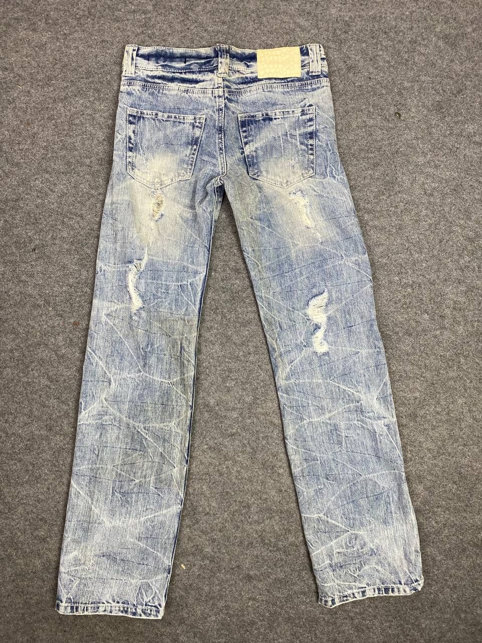 Japanese Brand rush hour japanese brand acid wash denim Size 31" - 1 Thumbnail