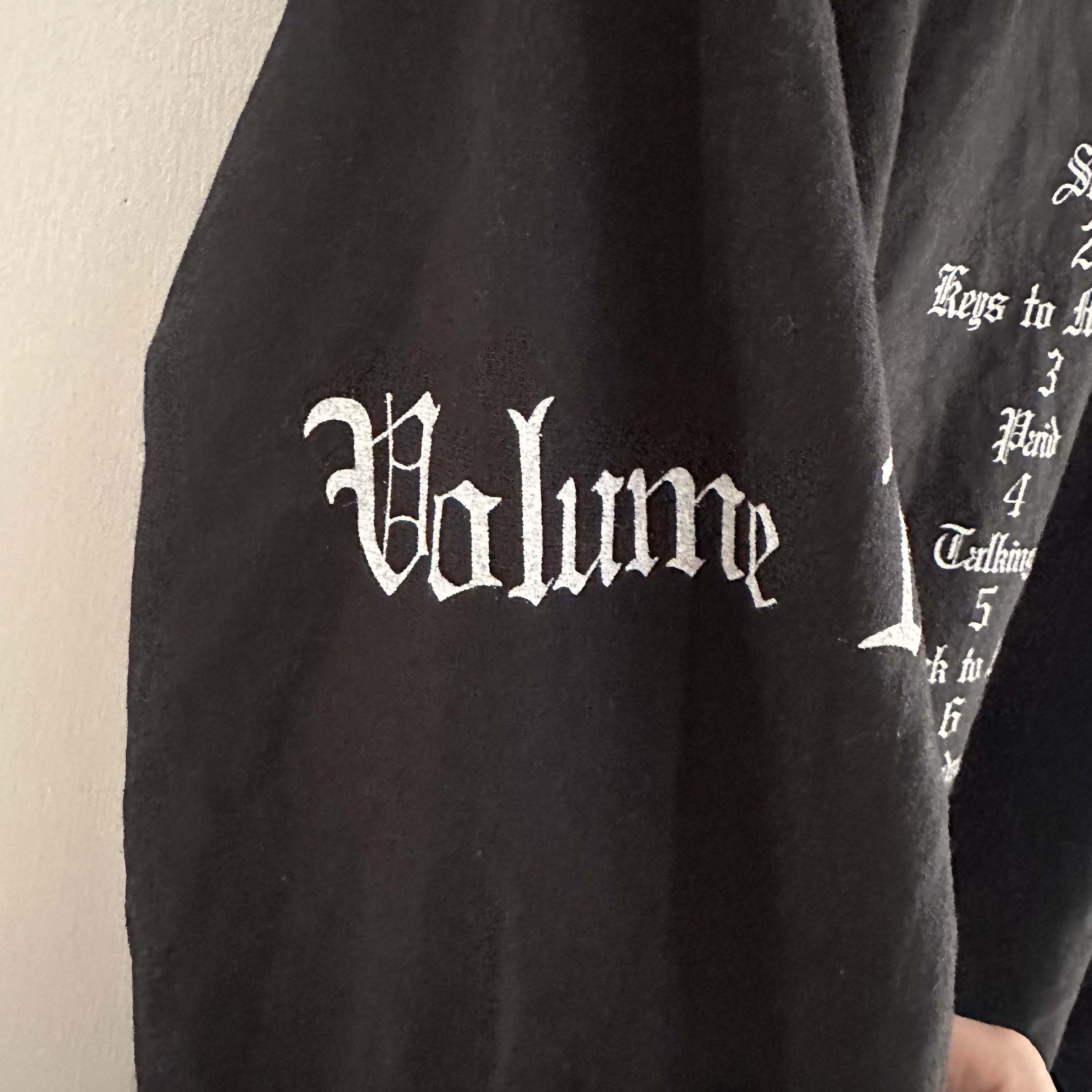 Kanye West × Yeezy Vultures Black Long Sleeve Tee Size US M / EU 48-50 / 2 - 3 Thumbnail