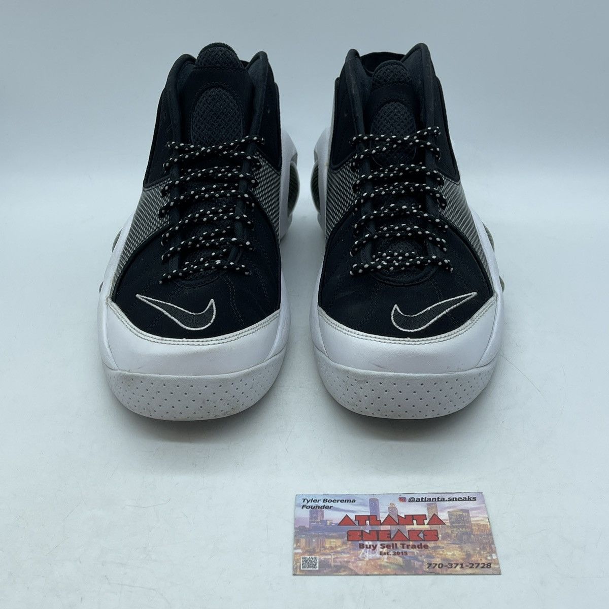 Nike Air zoom flight95 black metallic silver Size US 9 / EU 42 - 2 Thumbnail