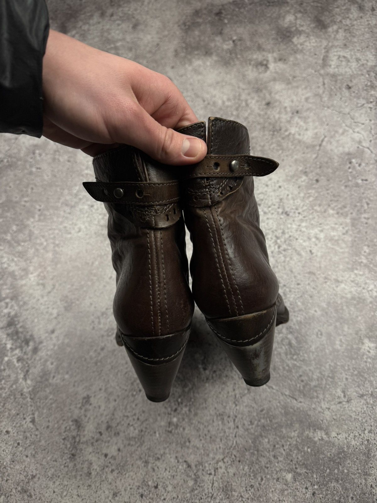 A.S.98 A.S. 98 Airstep Leather Avant Garde Boots Rick Owens Style Size US 11 / IT 41 - 22 Thumbnail