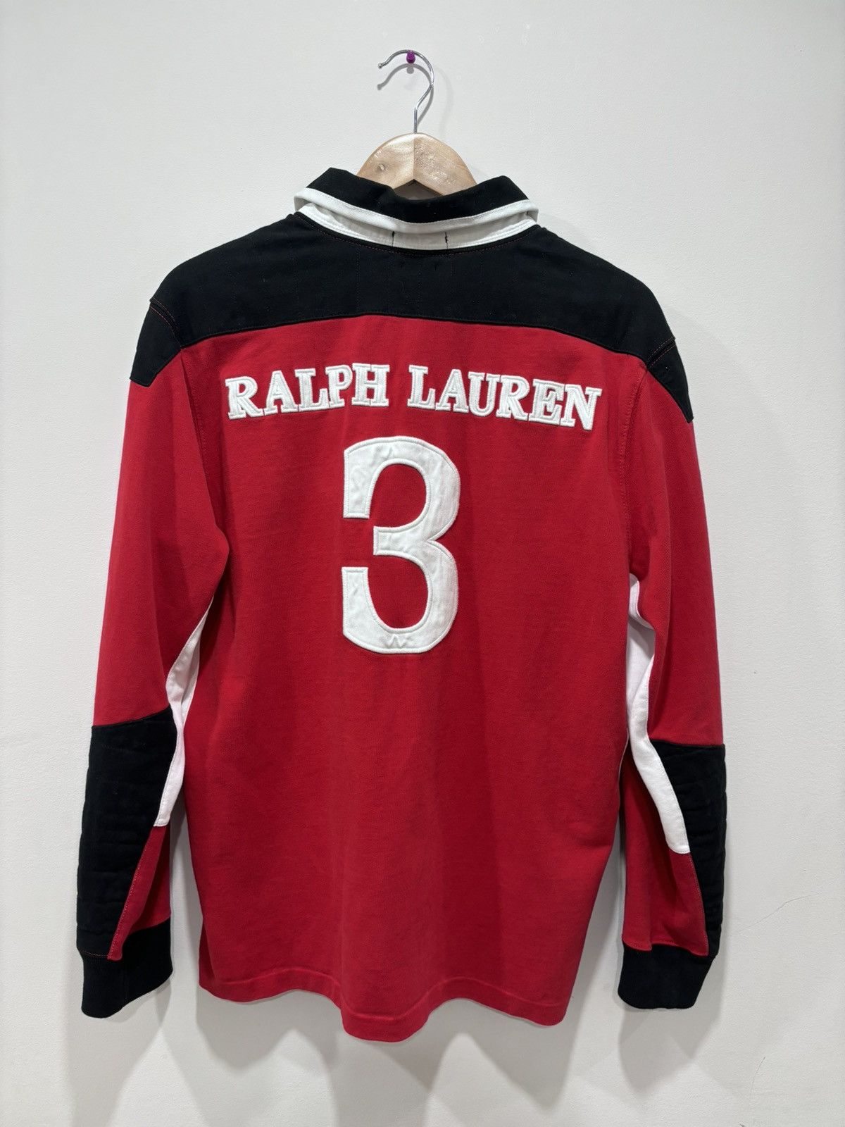 Polo Ralph Lauren × Vintage Polo Ralph Lauren Rugby Shirt Size US L / EU 52-54 / 3 - 2 Thumbnail