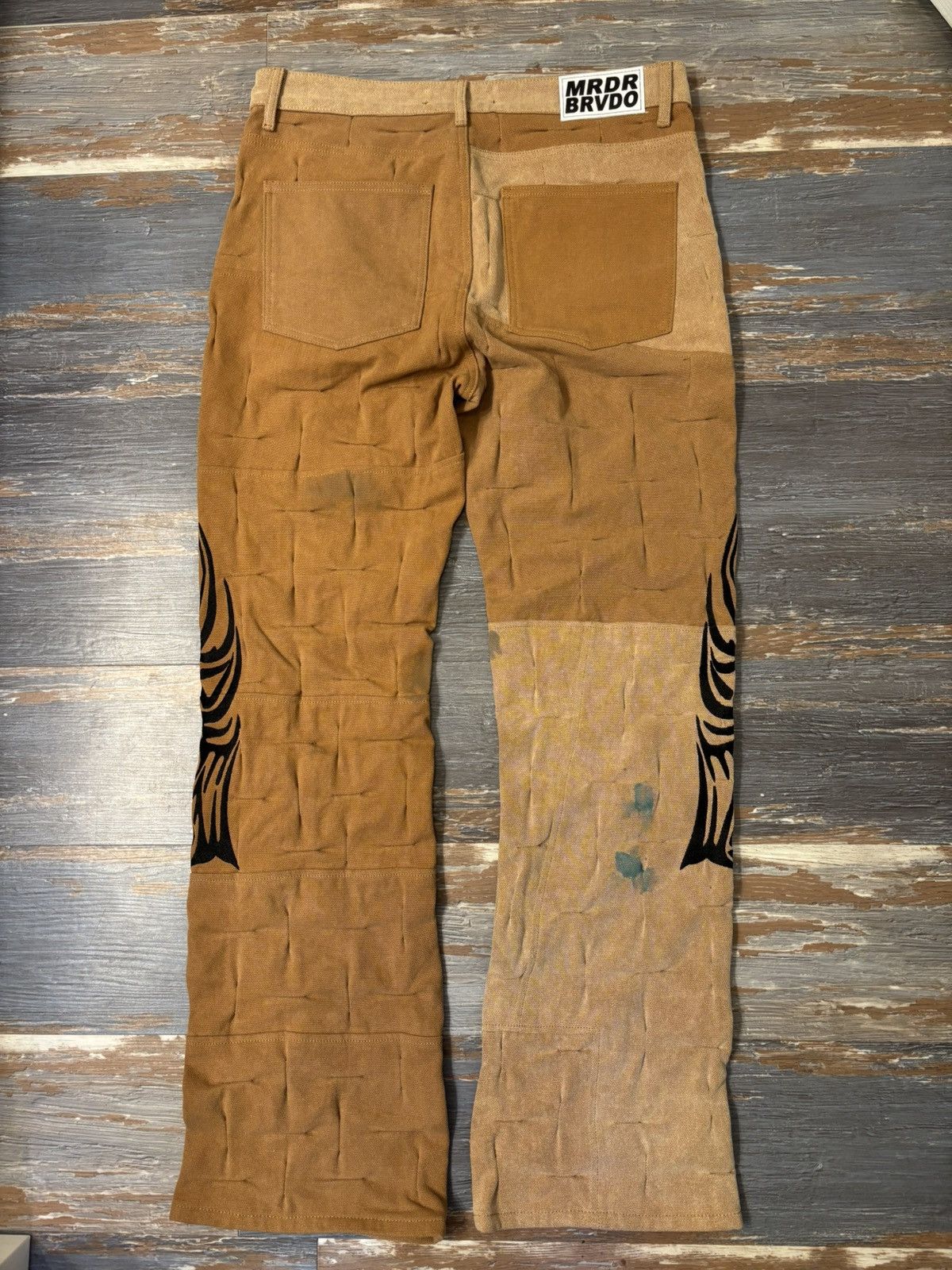 Who Decides War Who Decides War Gathered Abstract Jeans Size US 36 / EU 52 - 2 Thumbnail