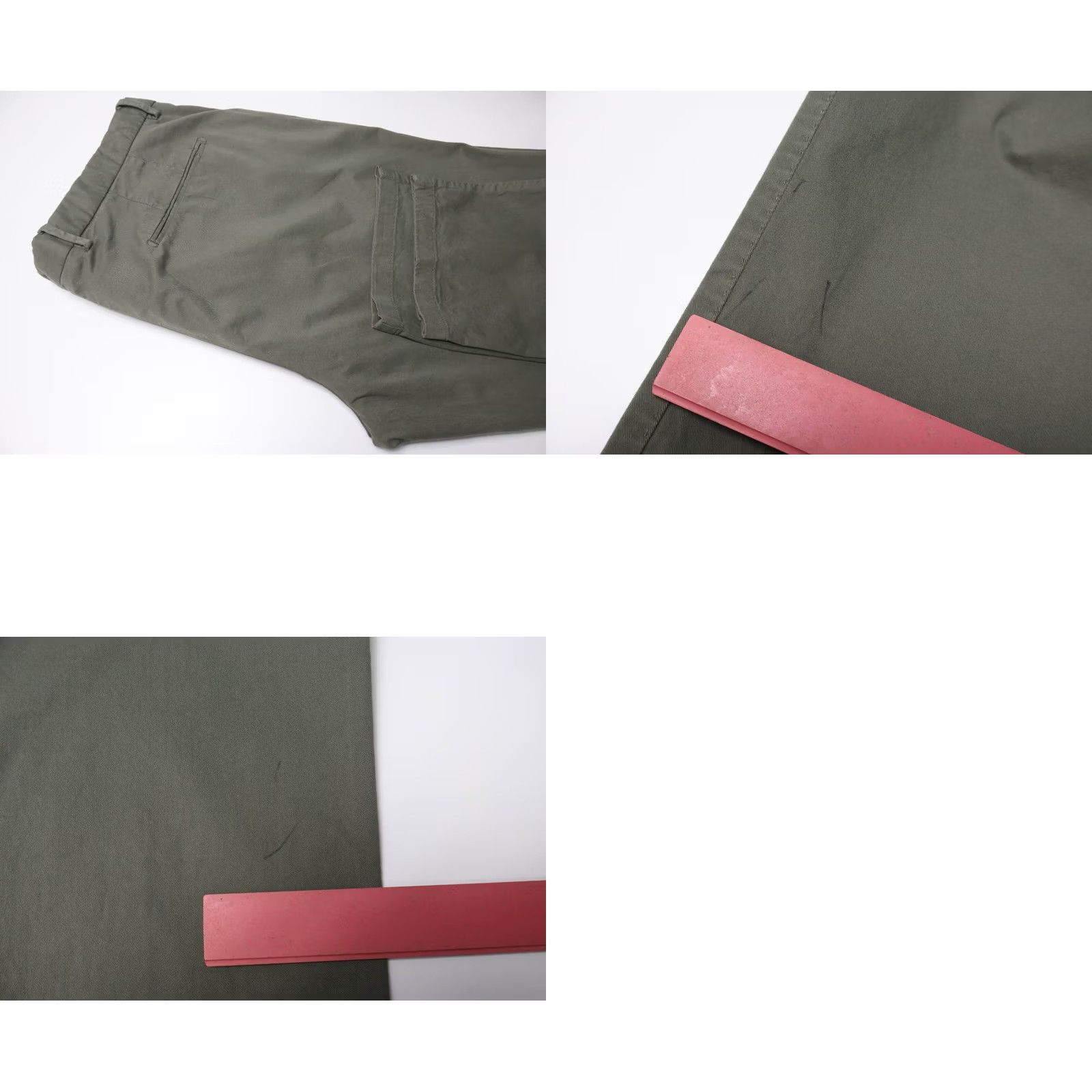 Suitsupply Suitsupply Porto Novo Cotton Stretch Trousers Slim Fit Green Mens UK 40 Pants Size US 40 / EU 56 - 8 Thumbnail