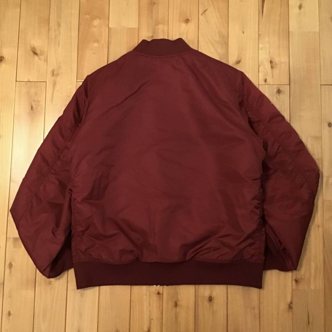 Bape BAPE SHARK MA-1 Bomber Jacket a bathing ape Dark Red Size US M / EU 48-50 / 2 - 3 Thumbnail