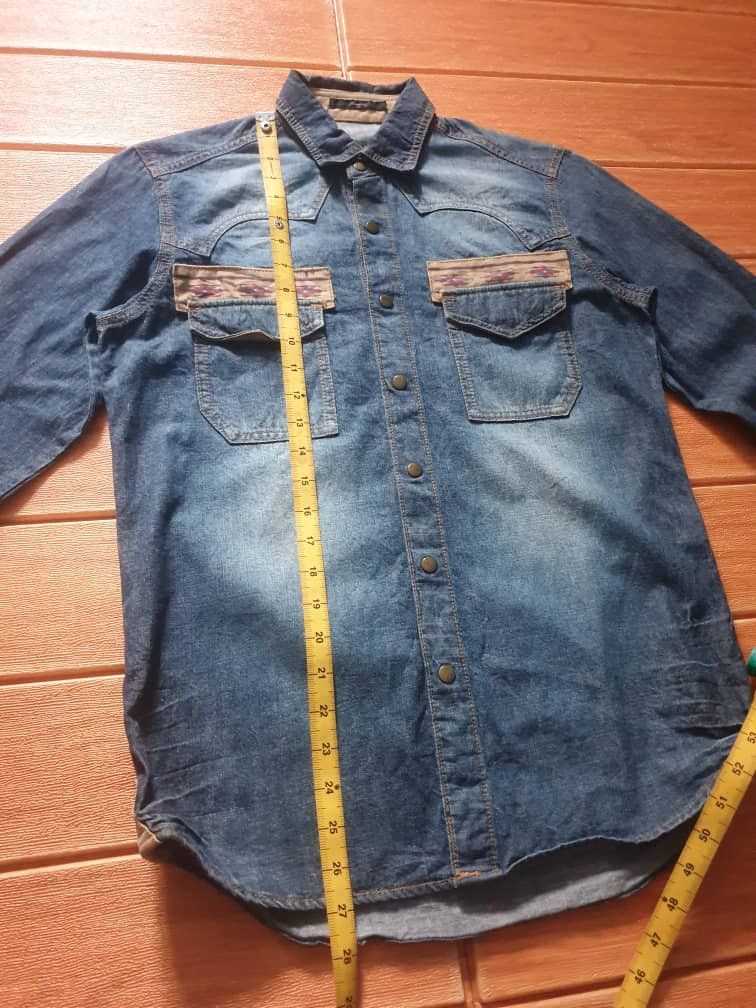 Japanese Brand 💥Simplicite Najavo Japanese style western shirt Size US M / EU 48-50 / 2 - 8 Thumbnail