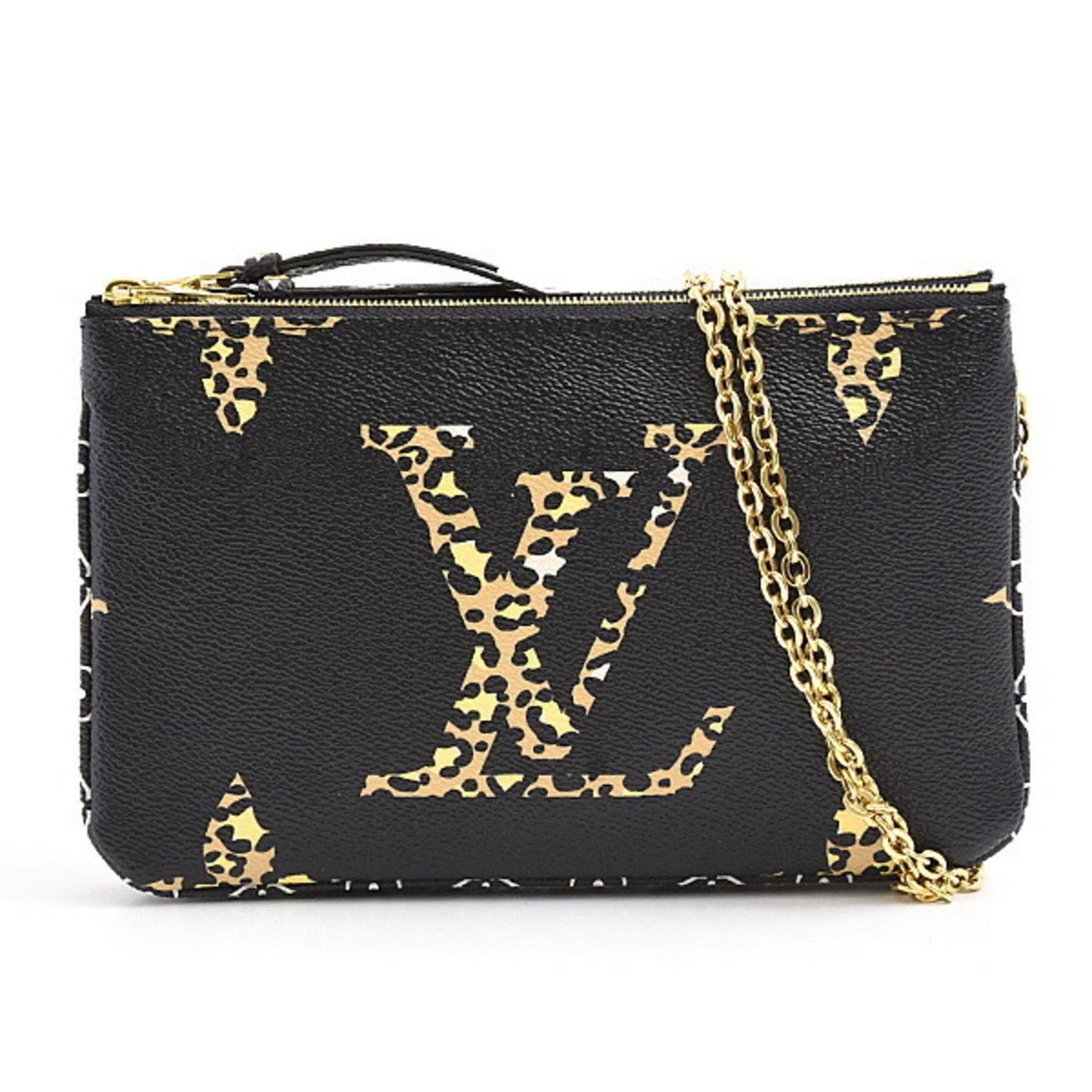 Louis Vuitton Double Zip clutch