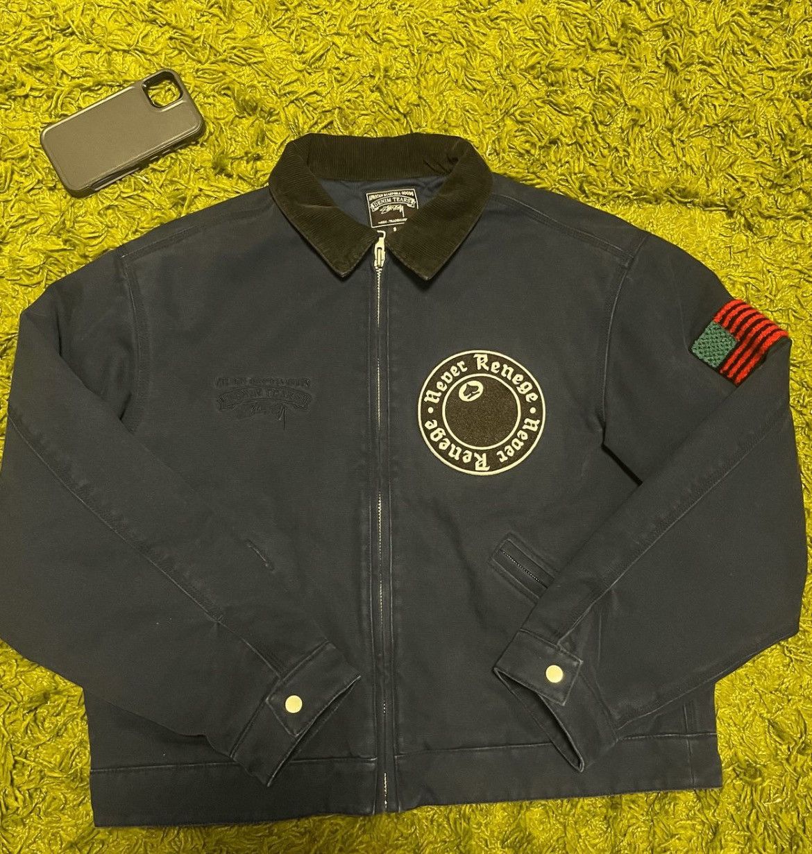 Stussy Denim Tears Jacket | Grailed
