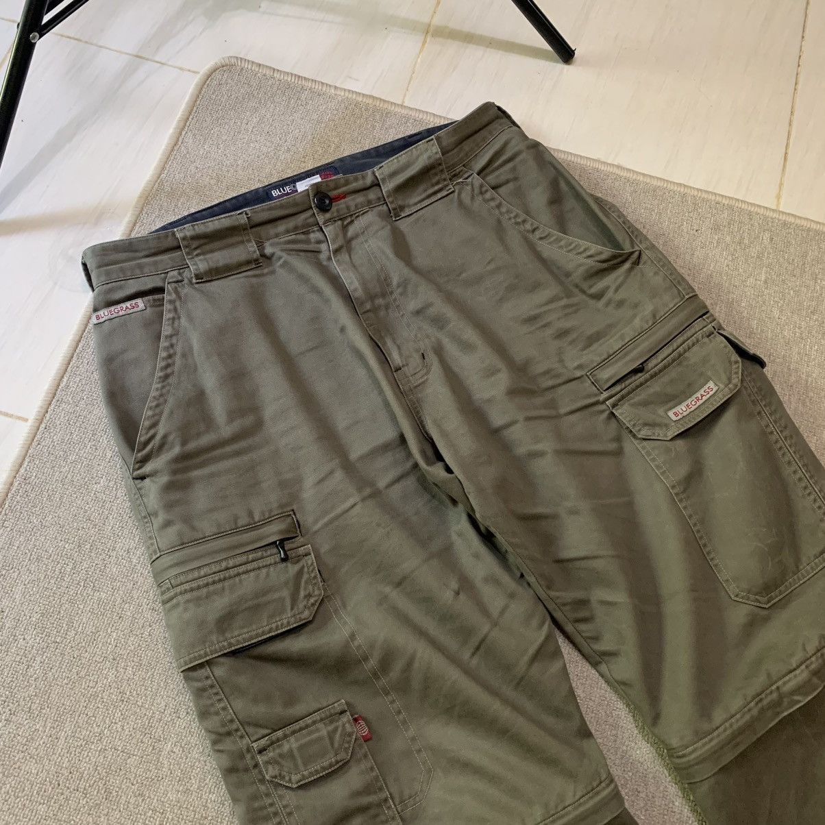 Other Blue Grass Target 2in1 Cargo Pants Size US 34 / EU 50 - 3 Thumbnail